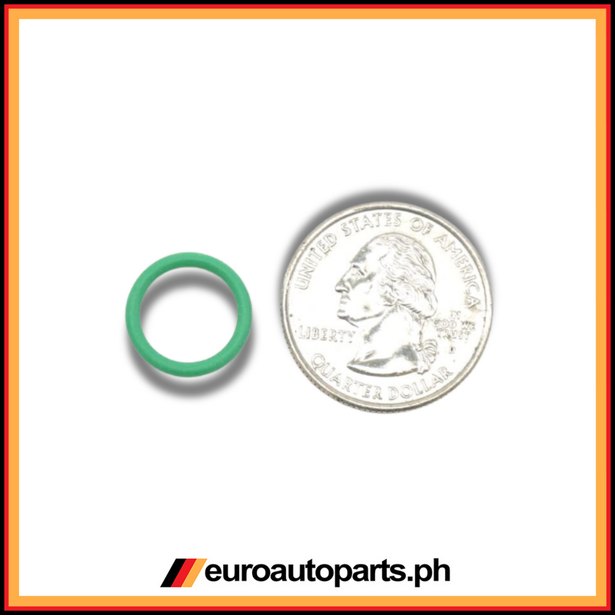 O-Ring (Coolant Line) Green / 64 50 8 390 602 / Acm / BMW – Euro Auto ...