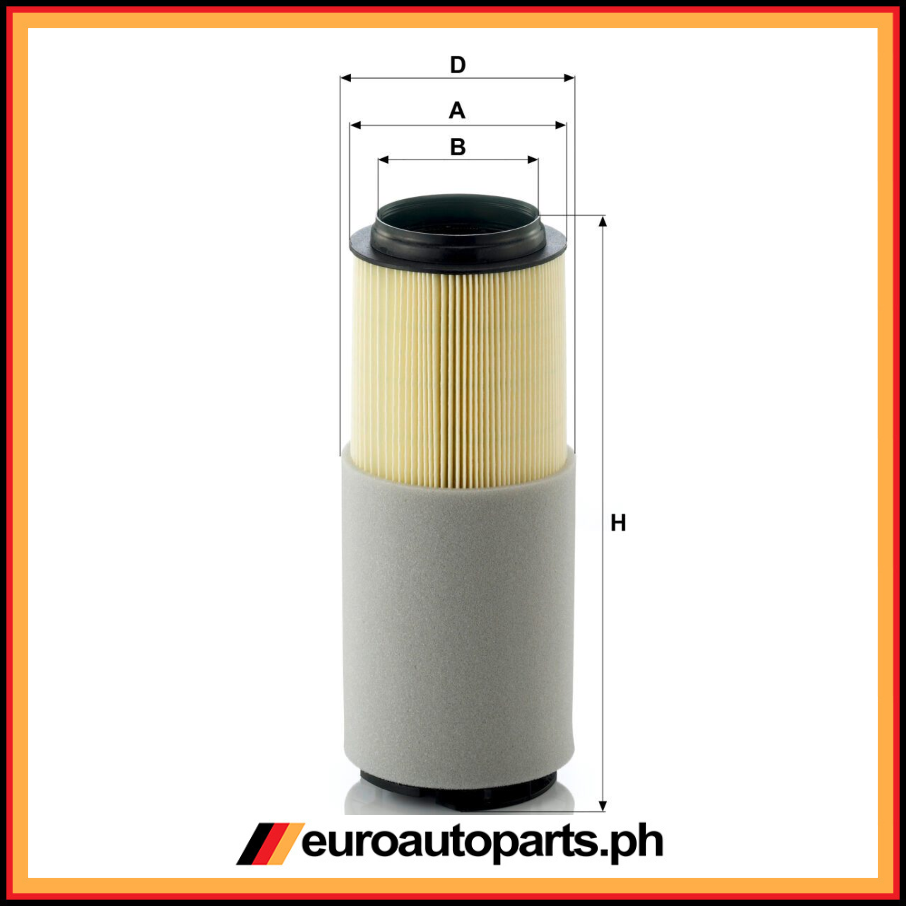 Air Filter / 8671488 / Mann / Volvo