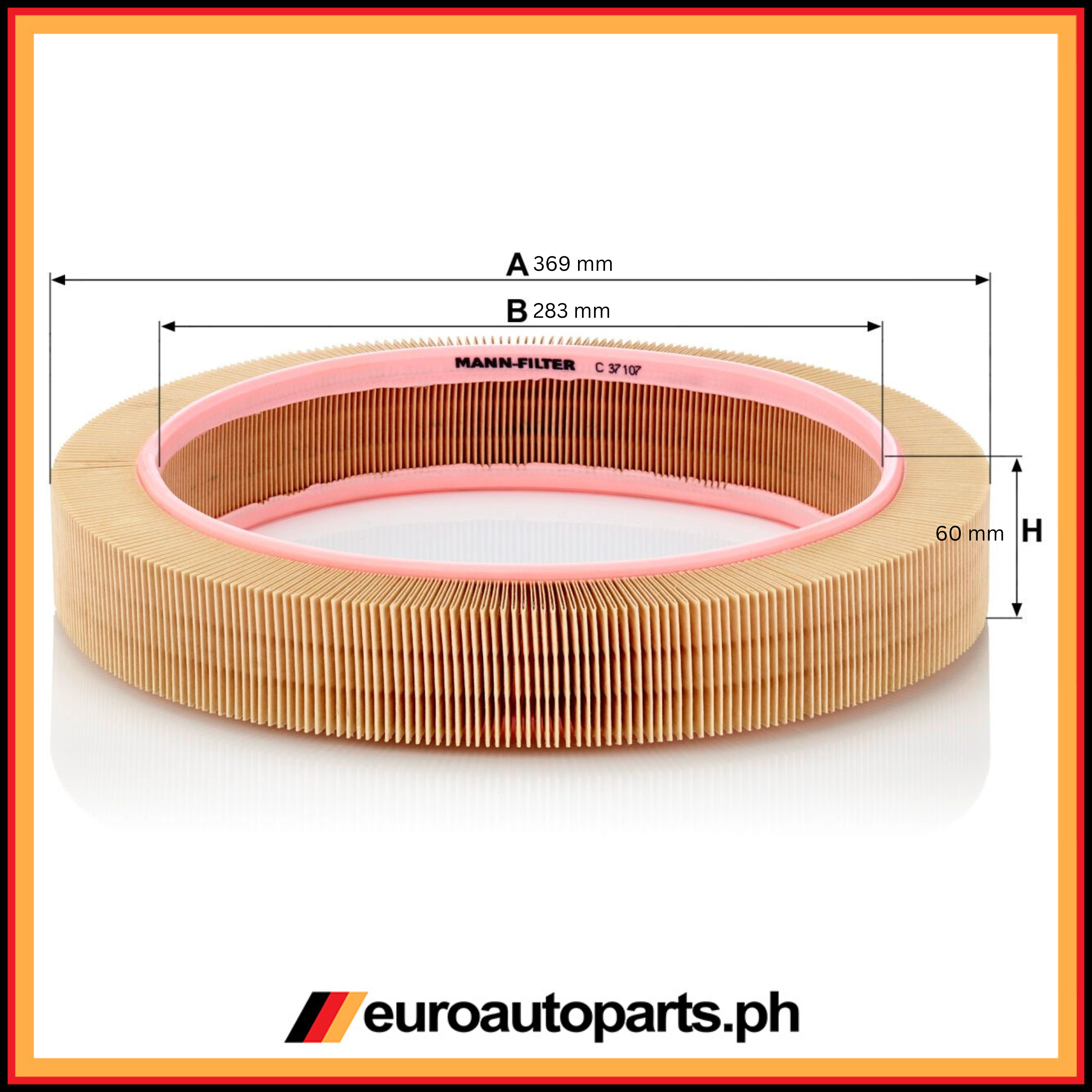 Air Filter / 002 094 31 04 / Mann / Mercedes-Benz