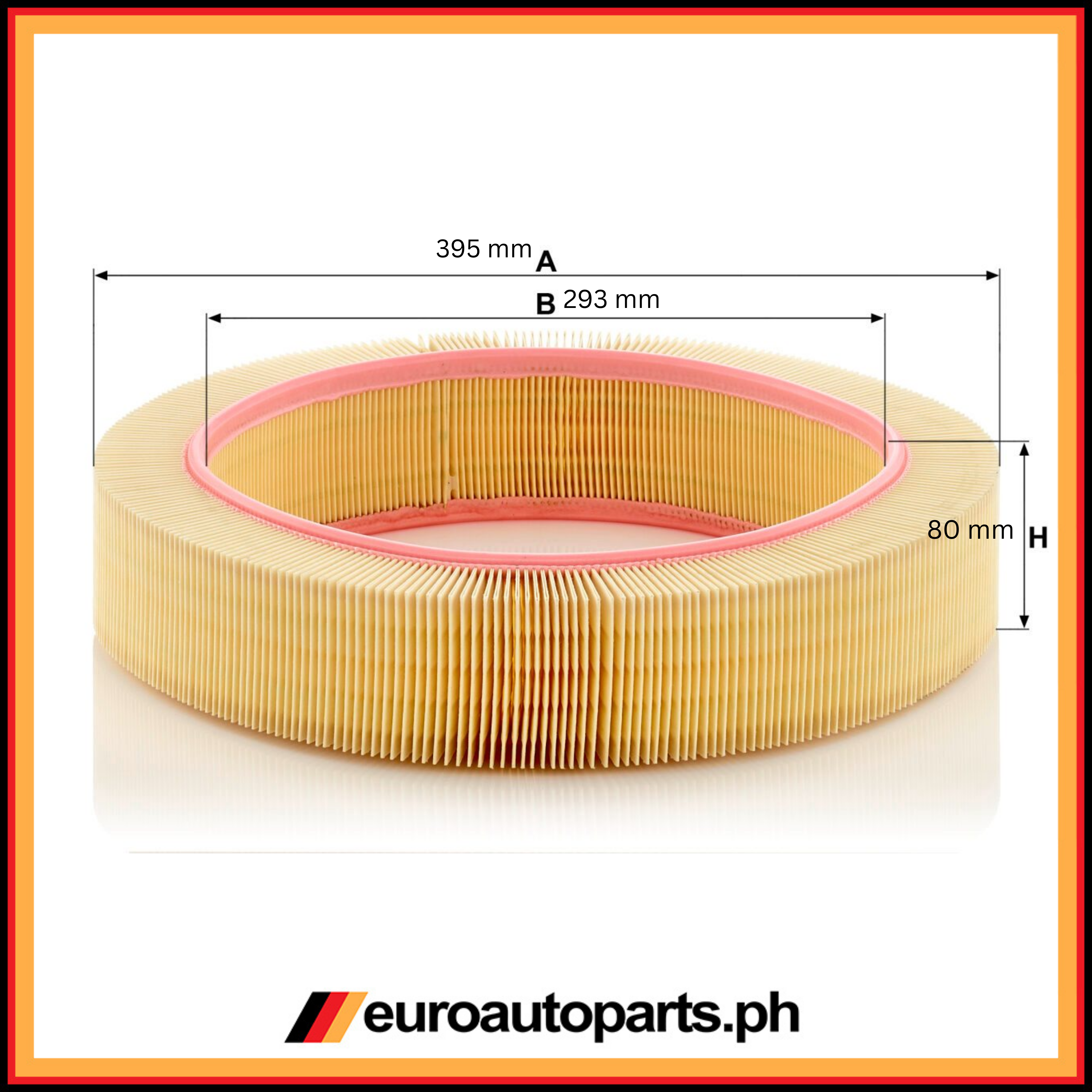Air Filter / 002 094 69 04 / Mann / Mercedes-Benz