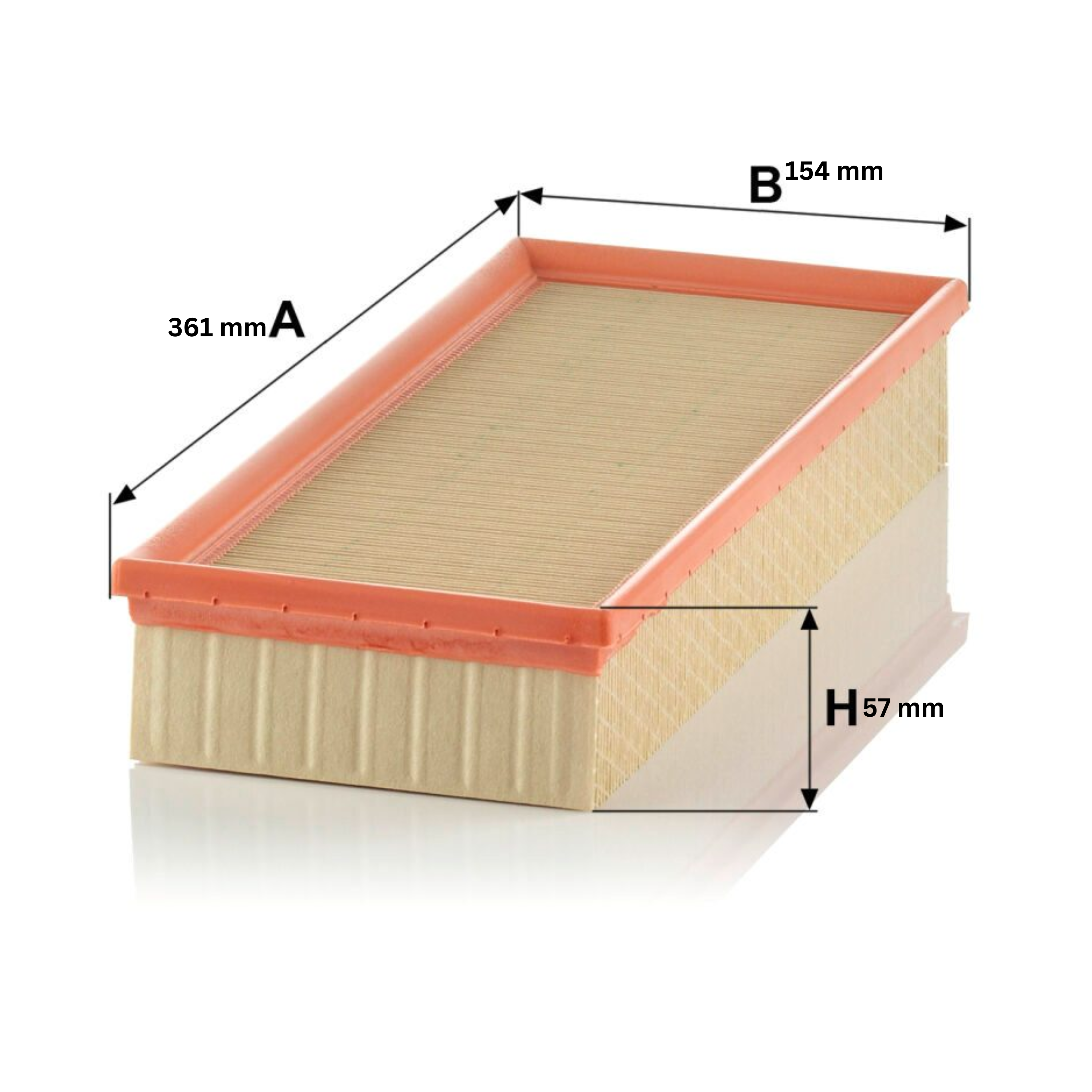 Air Filter / 003 094 72 04 / Mann / Mercedes-Benz