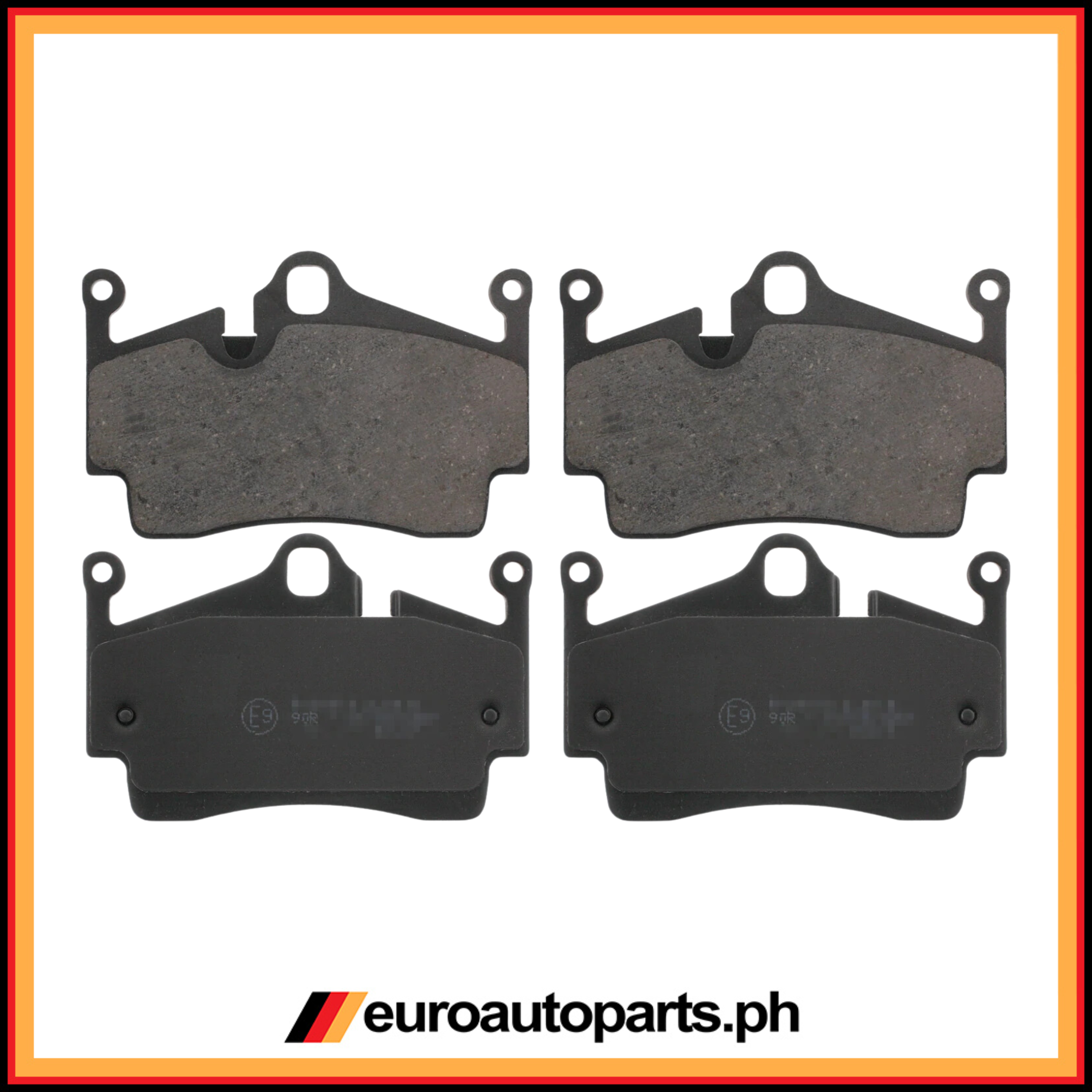 Brake Pad / Rear / 987 352 939 01 / TRW / Porsche