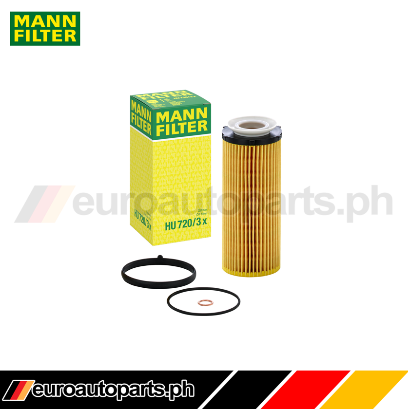 For BMW Oil Filter 11 42 7 541 827 Replacement MANN HU816x