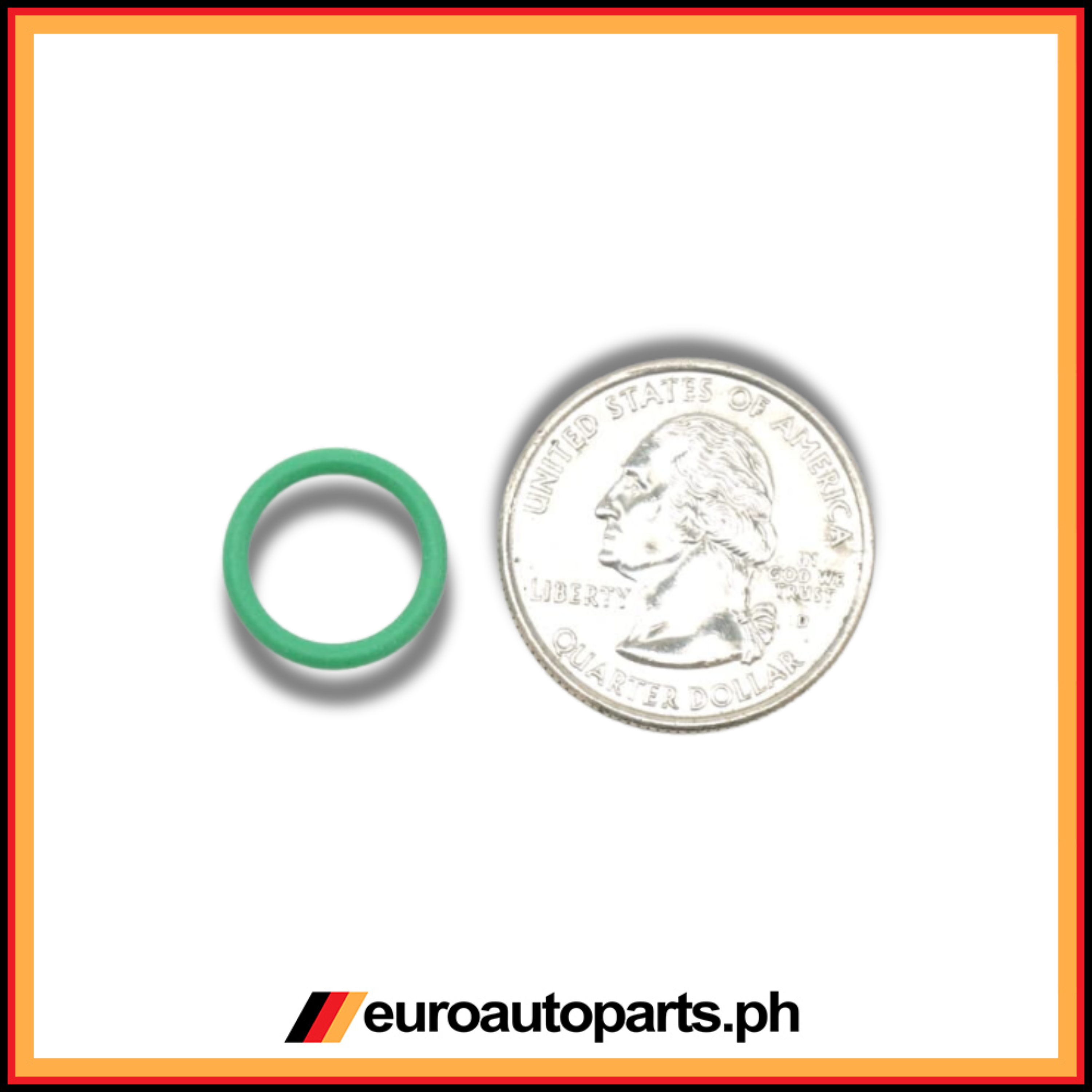 O-Ring (Coolant Line) Green / 64 50 8 390 602 / Acm / BMW