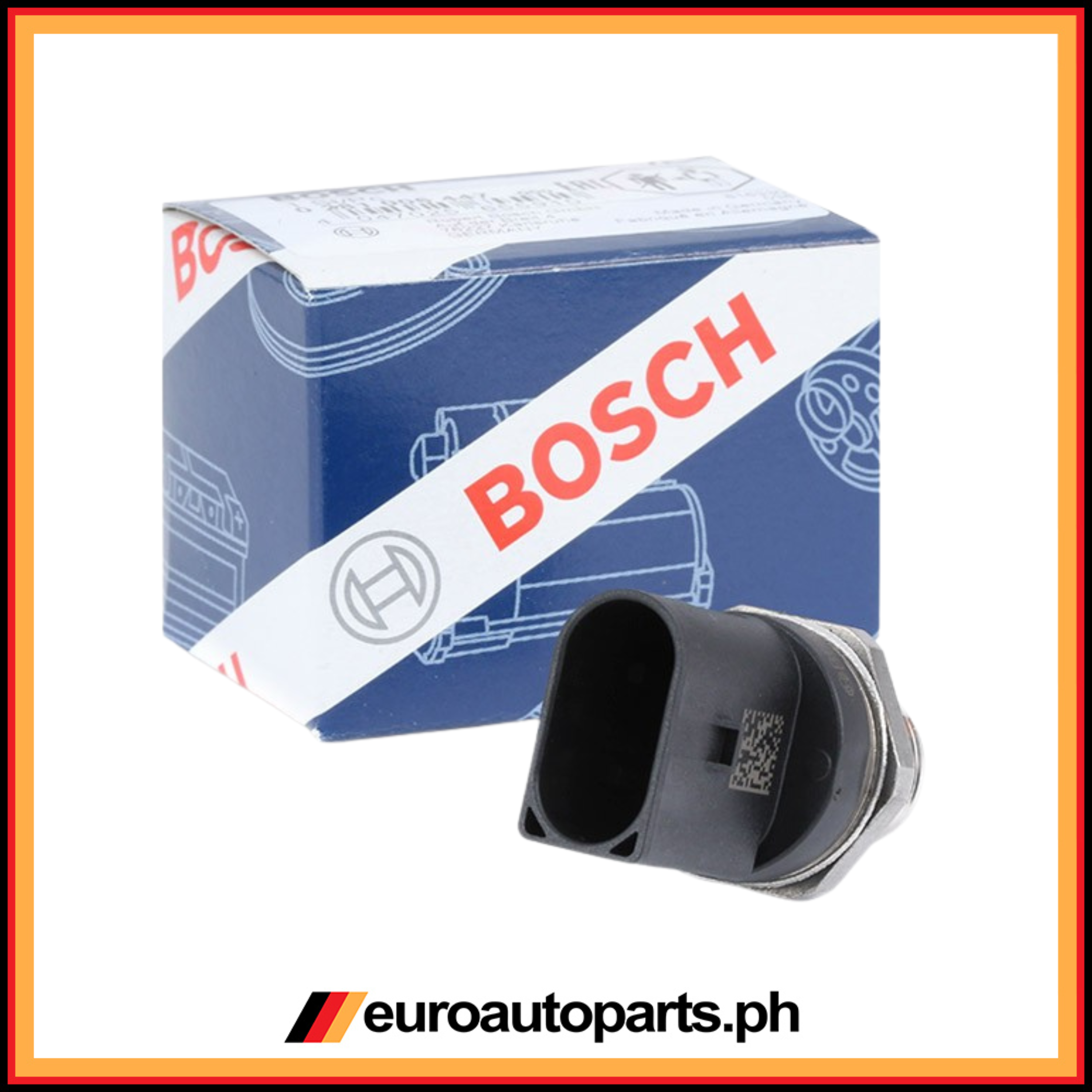 Fuel Pressure Sensor / 13 53 7 800 602 / Bosch / BMW