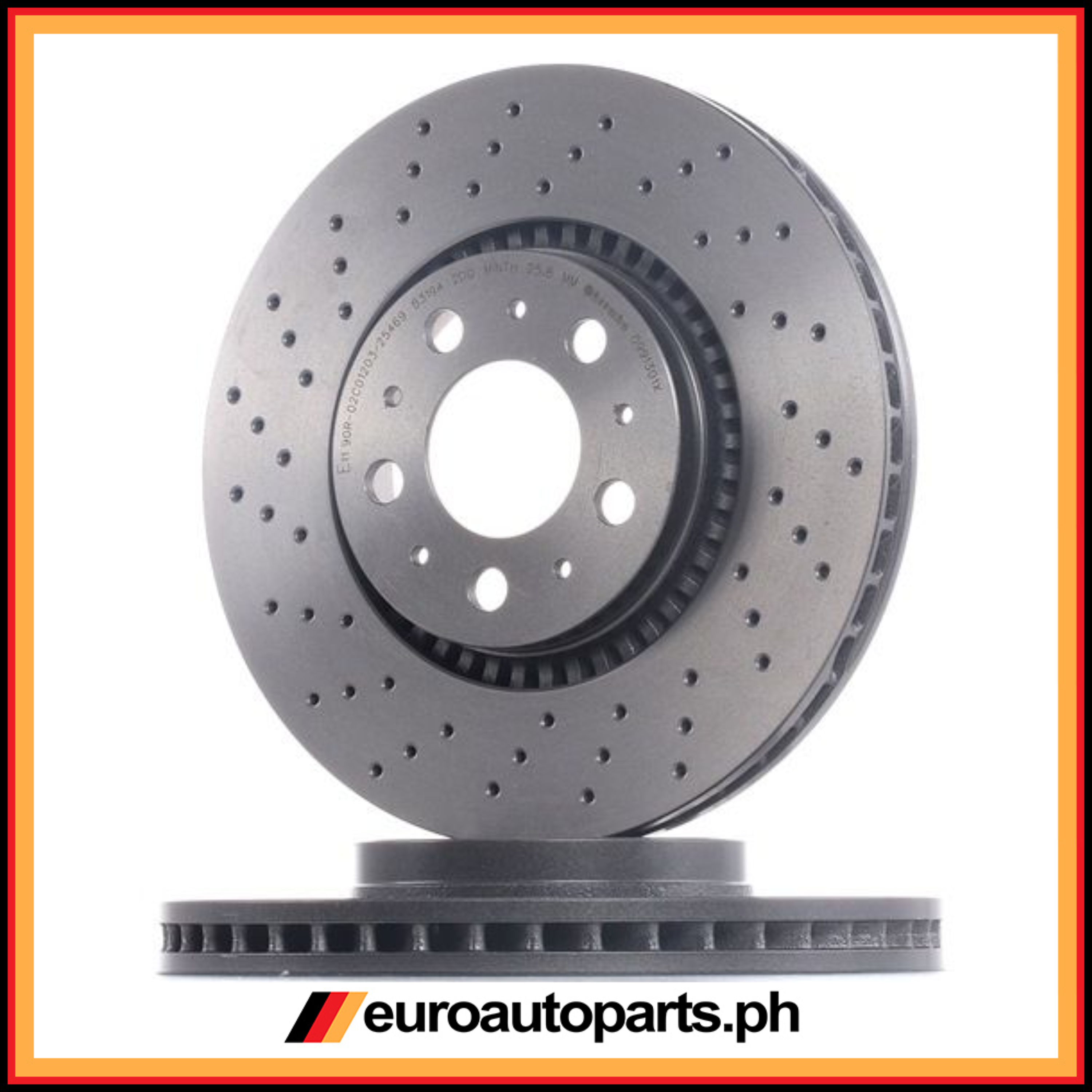 Brake Disc / Front Both / 274170 / Brembo / Volvo