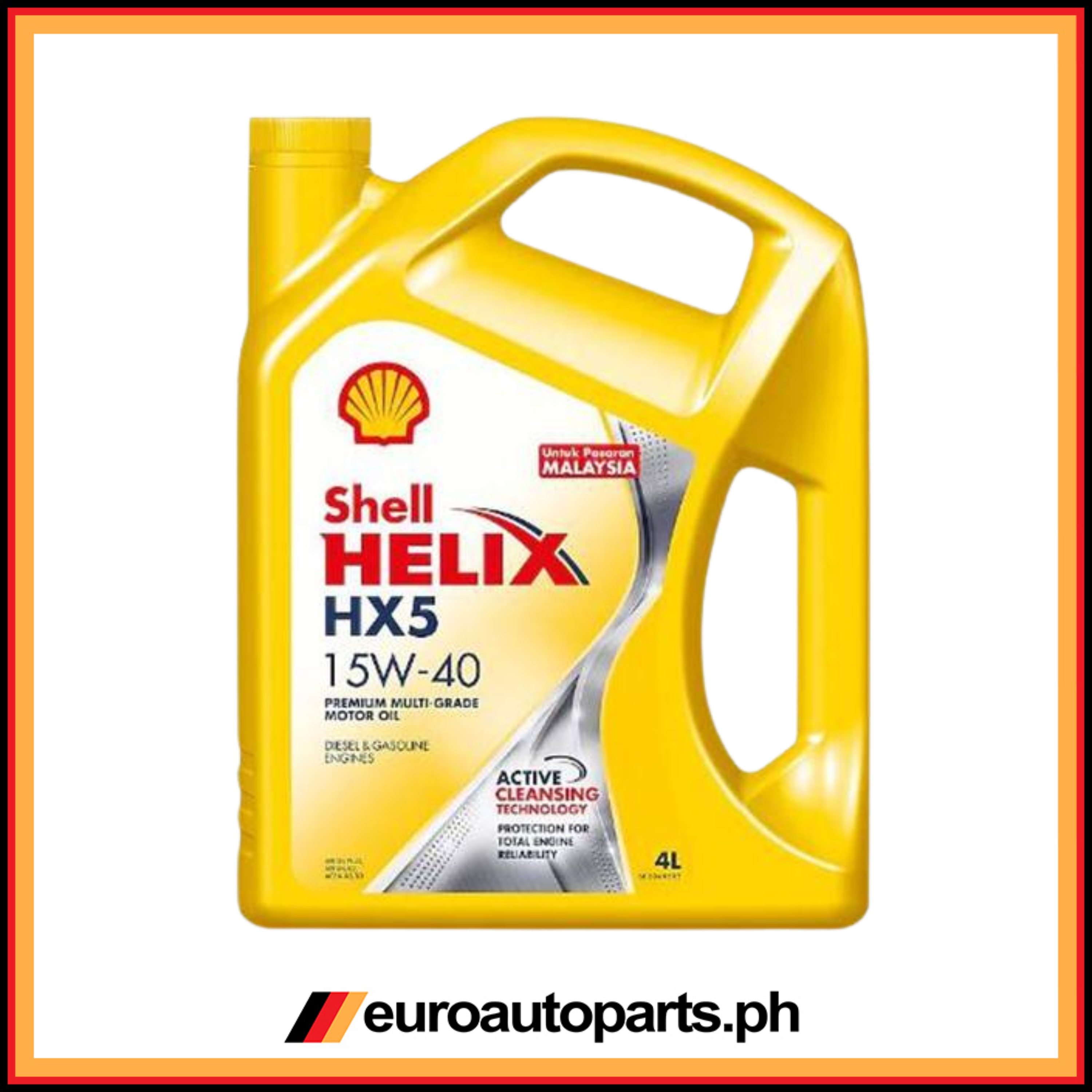 Engine Oil (Multigrade Mineral Oil 4 LTRS)/HX5Shell/Lubricant