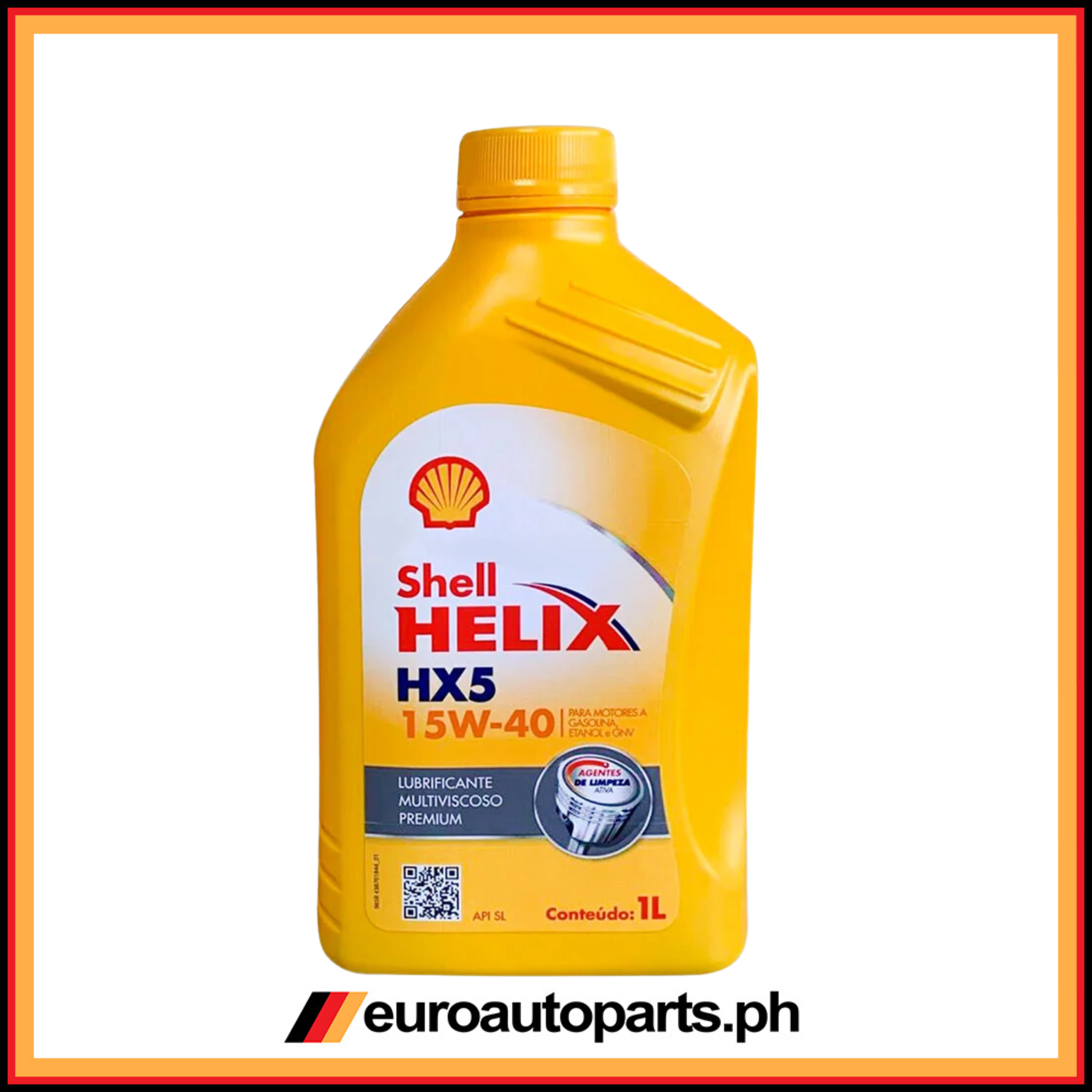 Engine Oil (Multigrade Mineral Oil 1 LTR)/HX5/Shell/Lubricant