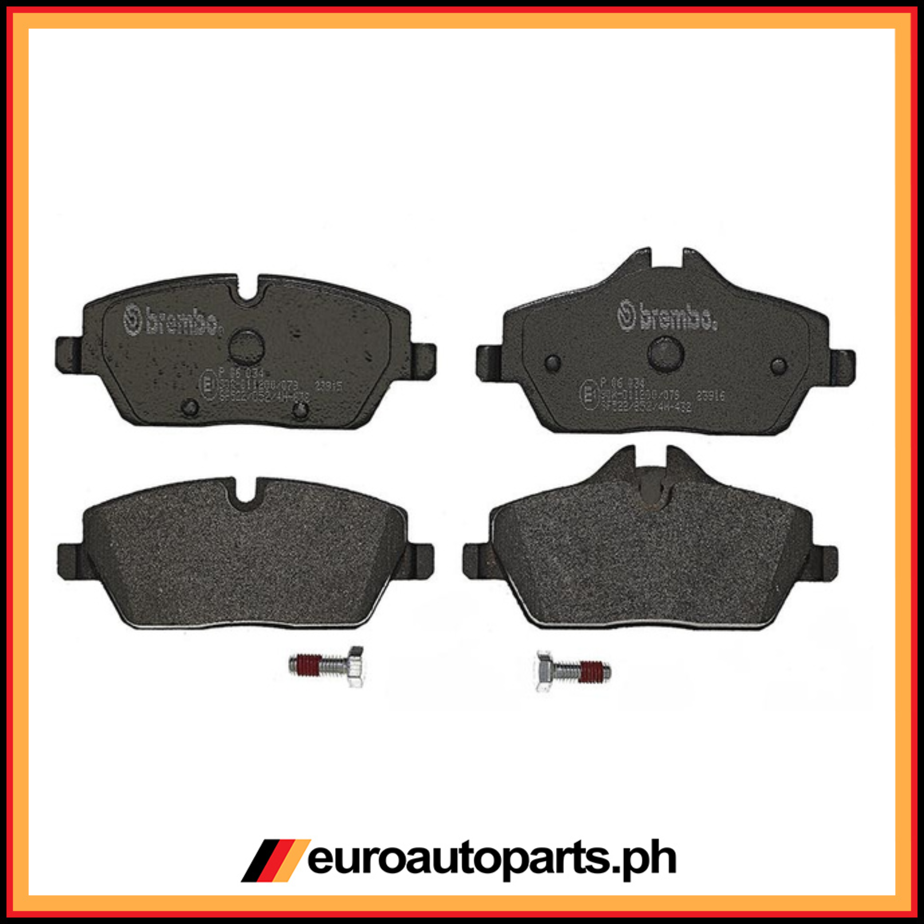 Brake Pad / 34 11 6 774 050 / Brembo / BMW