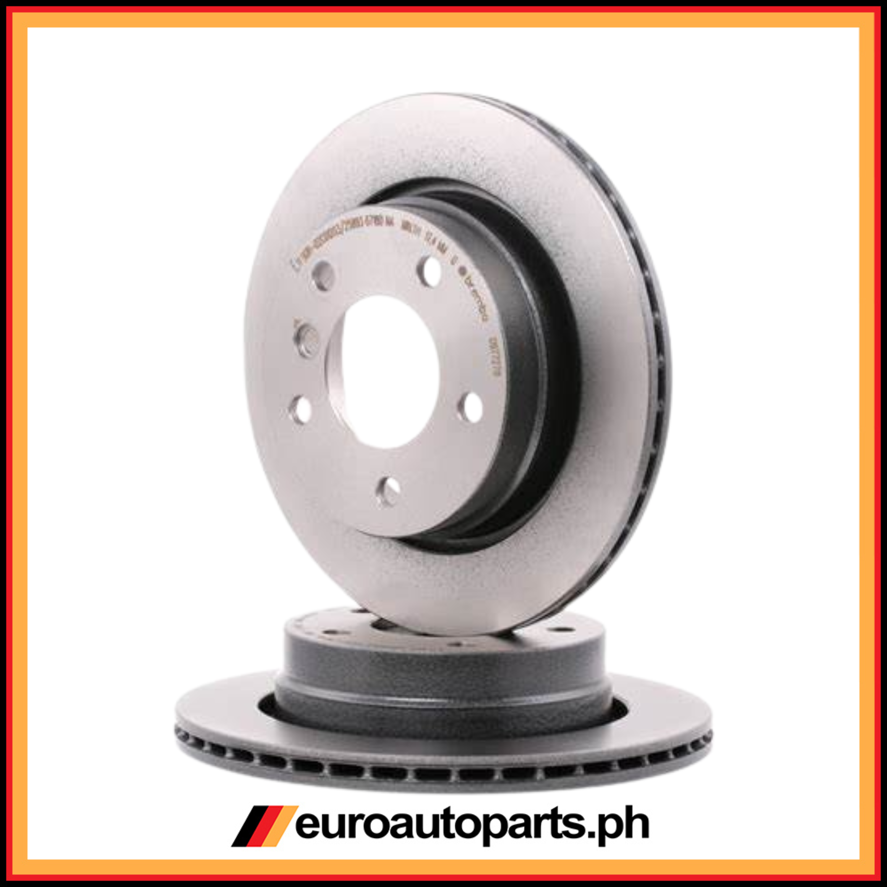 Brake Disc / Rear Both / 34 21 1 165 211 / Brembo / BMW