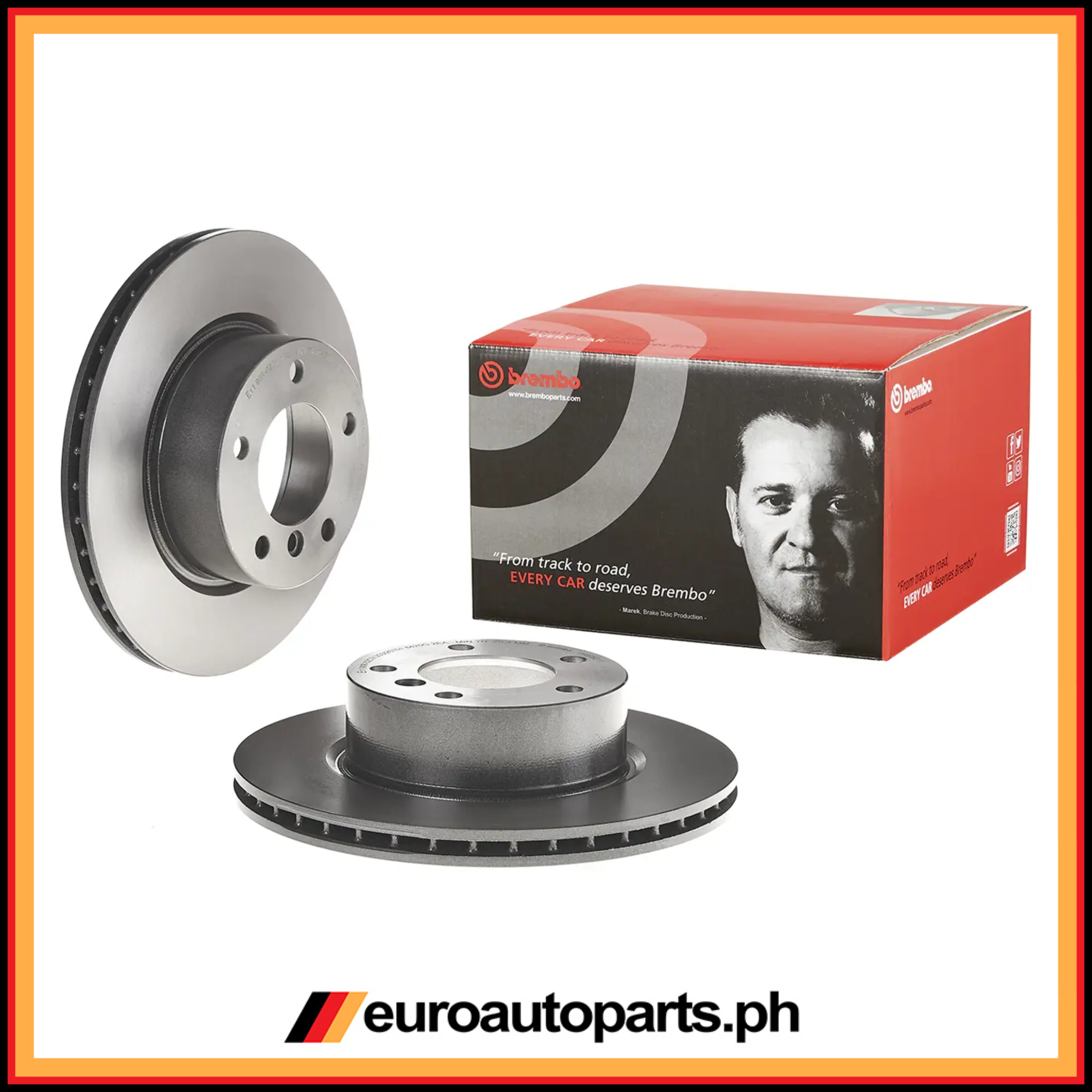 Brake Disc / Front Both / 34 11 6 764 641 / Brembo / BMW