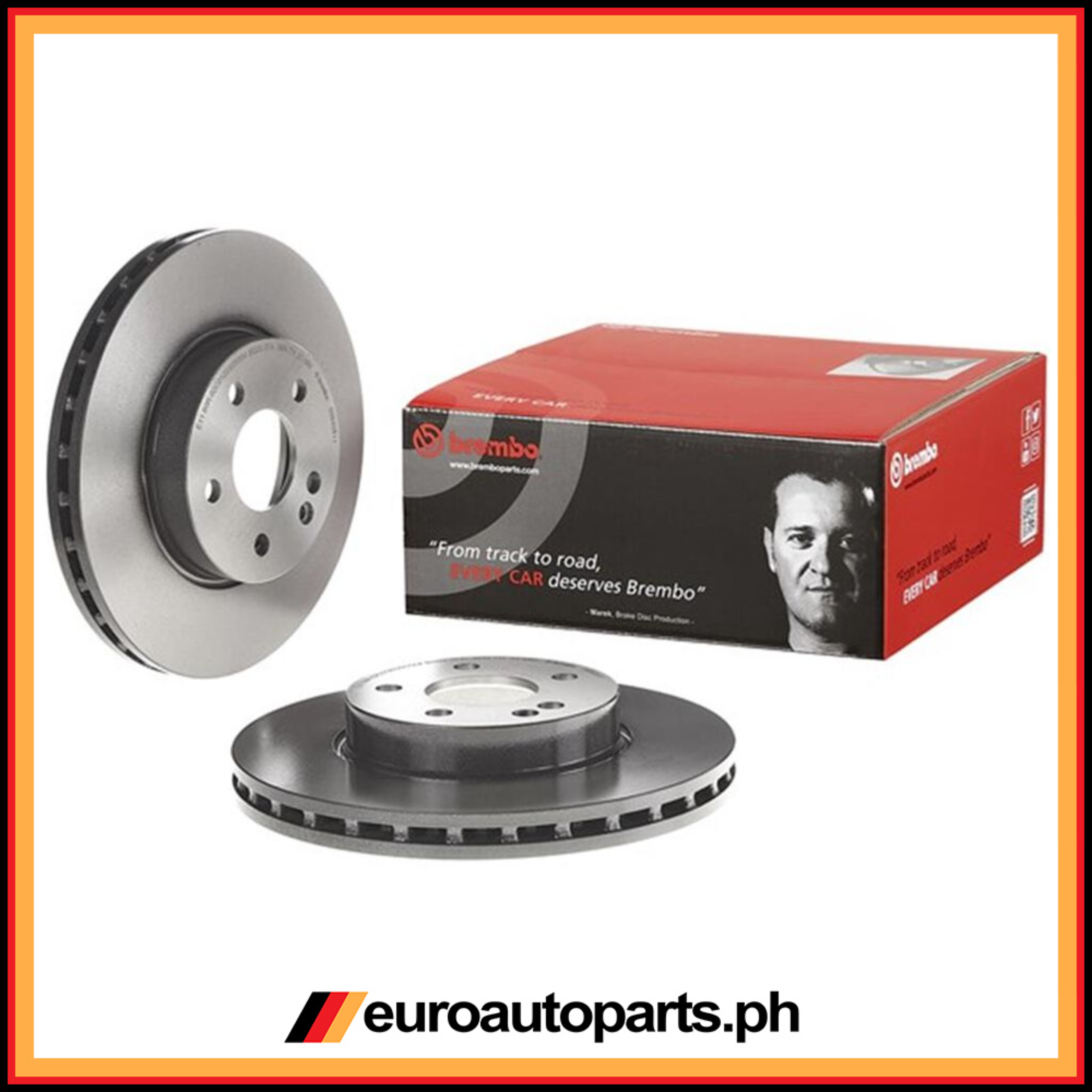 Brake Disc / 639 421 00 12 / Brembo / Mercedes-Benz