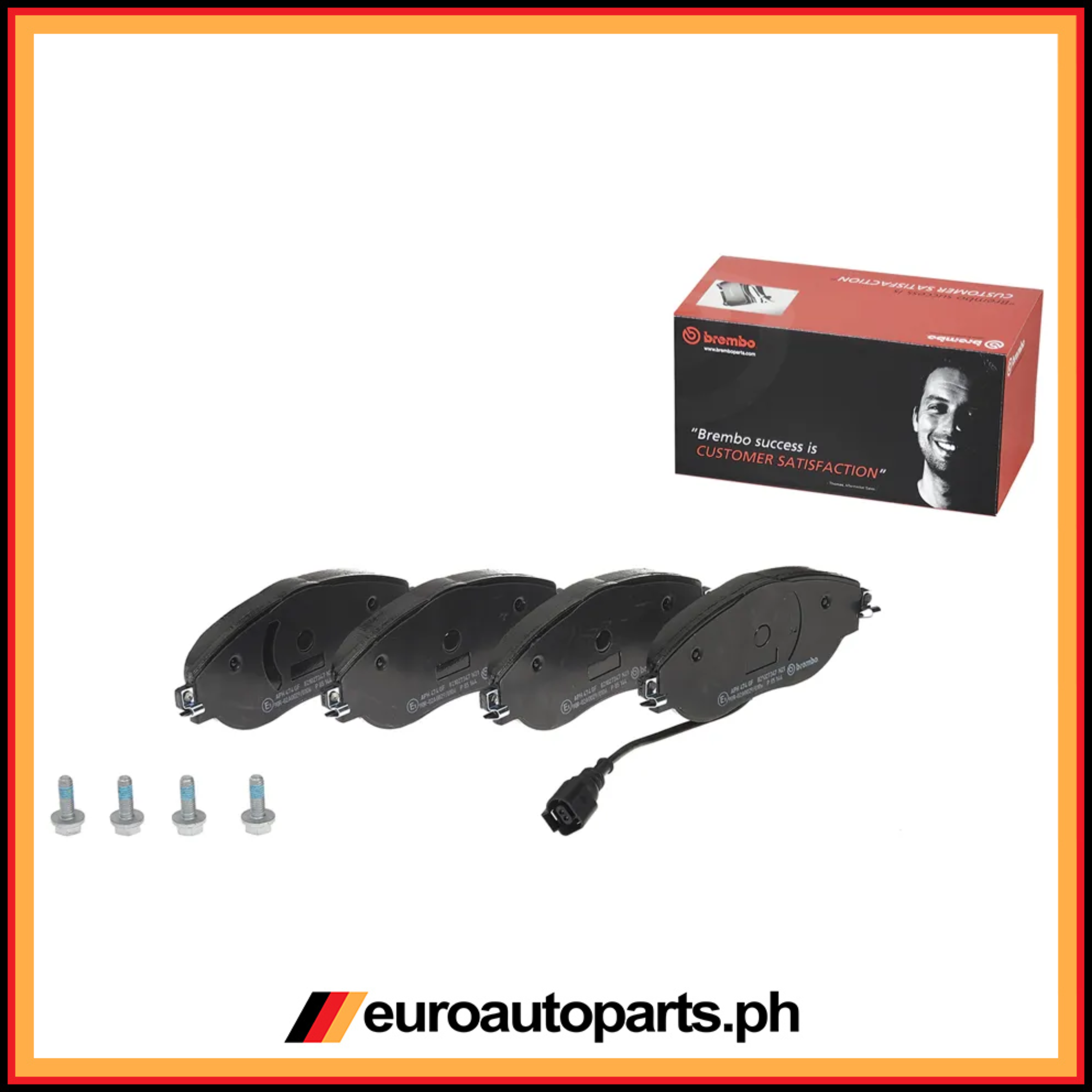 Brake Pad / 8V0 698 151 C / Brembo / Audi