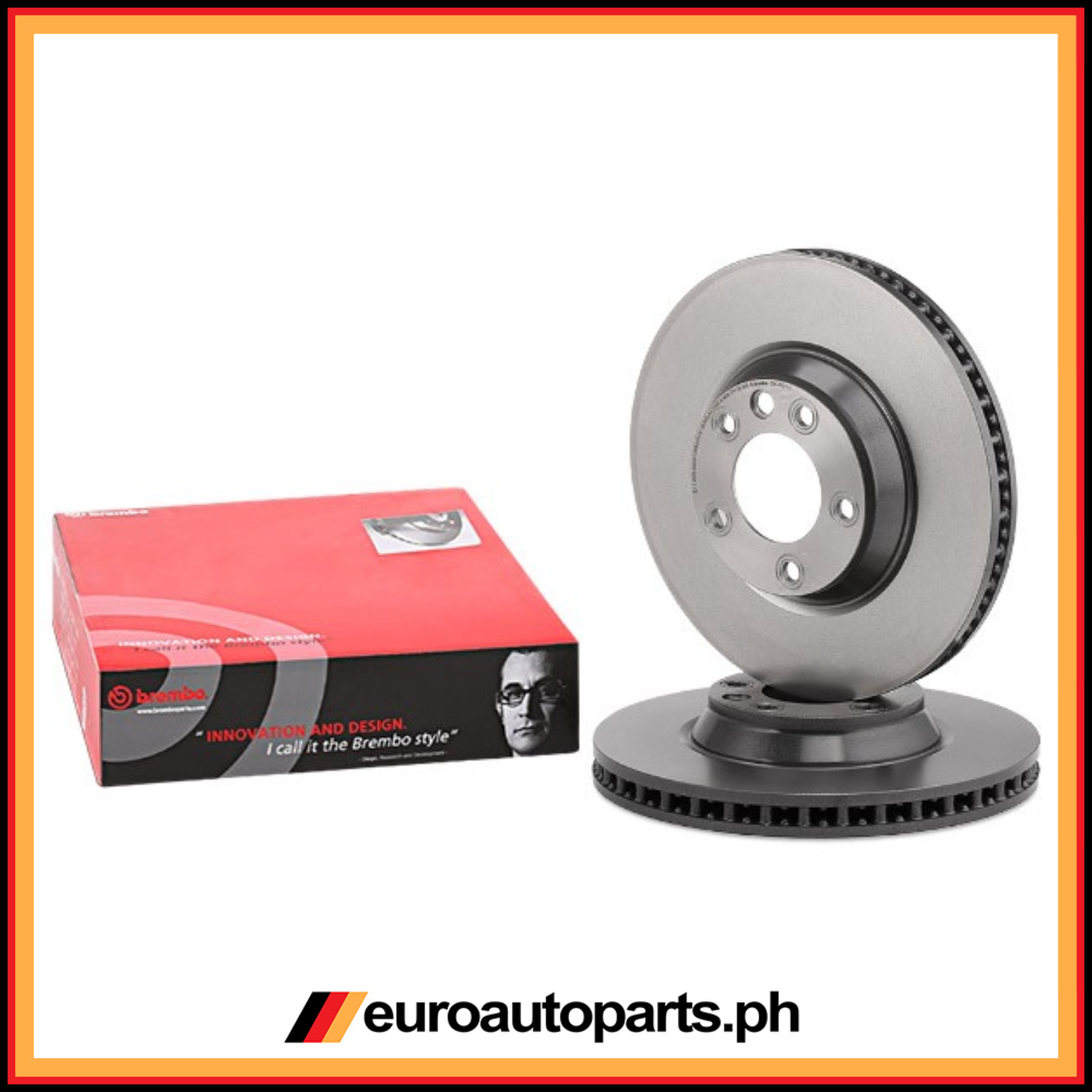 Brake Disc / 7L8 615 302 / Brembo / Audi