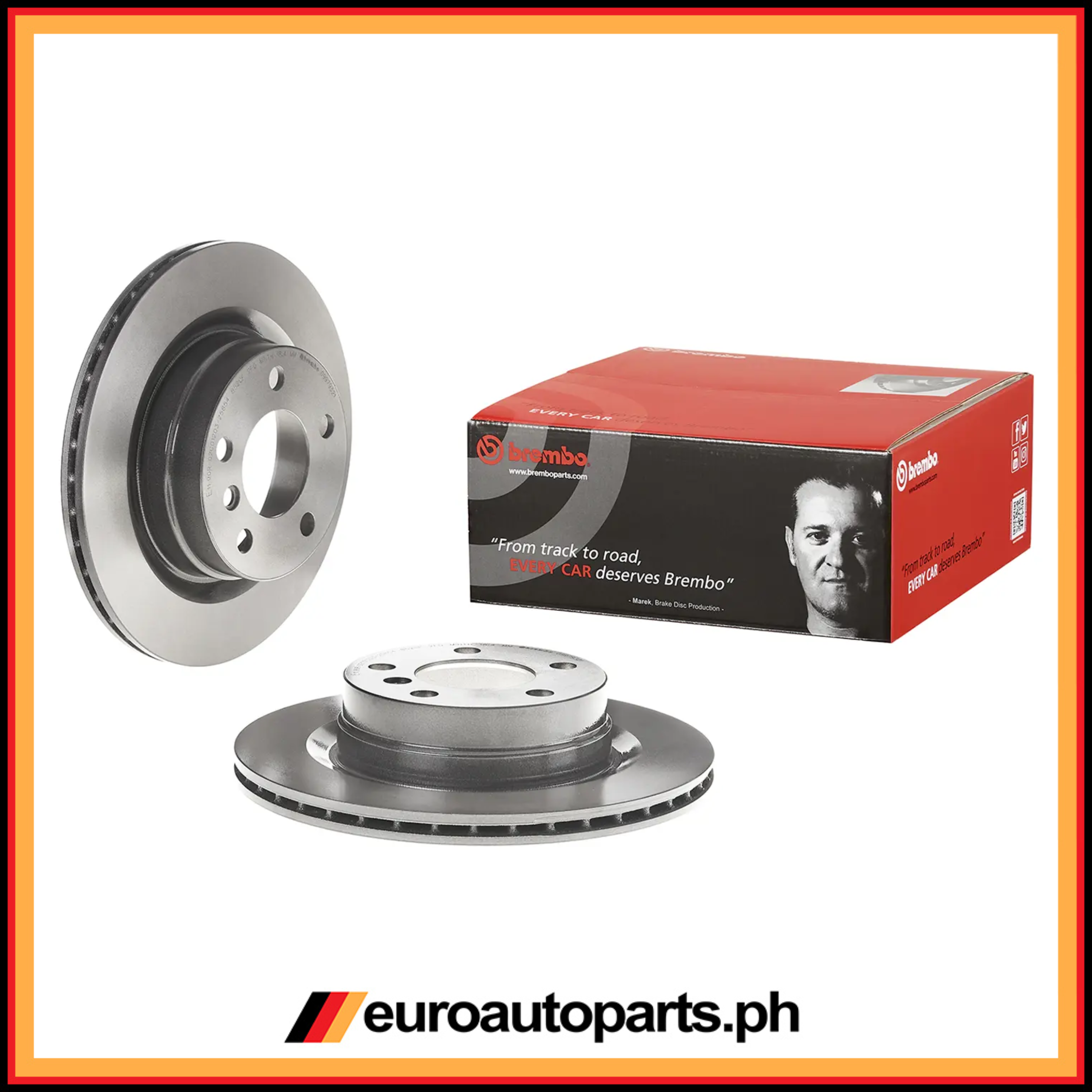 Brake Disc(SC) / Front Both / 34 11 6 757 750 / Brembo / BMW