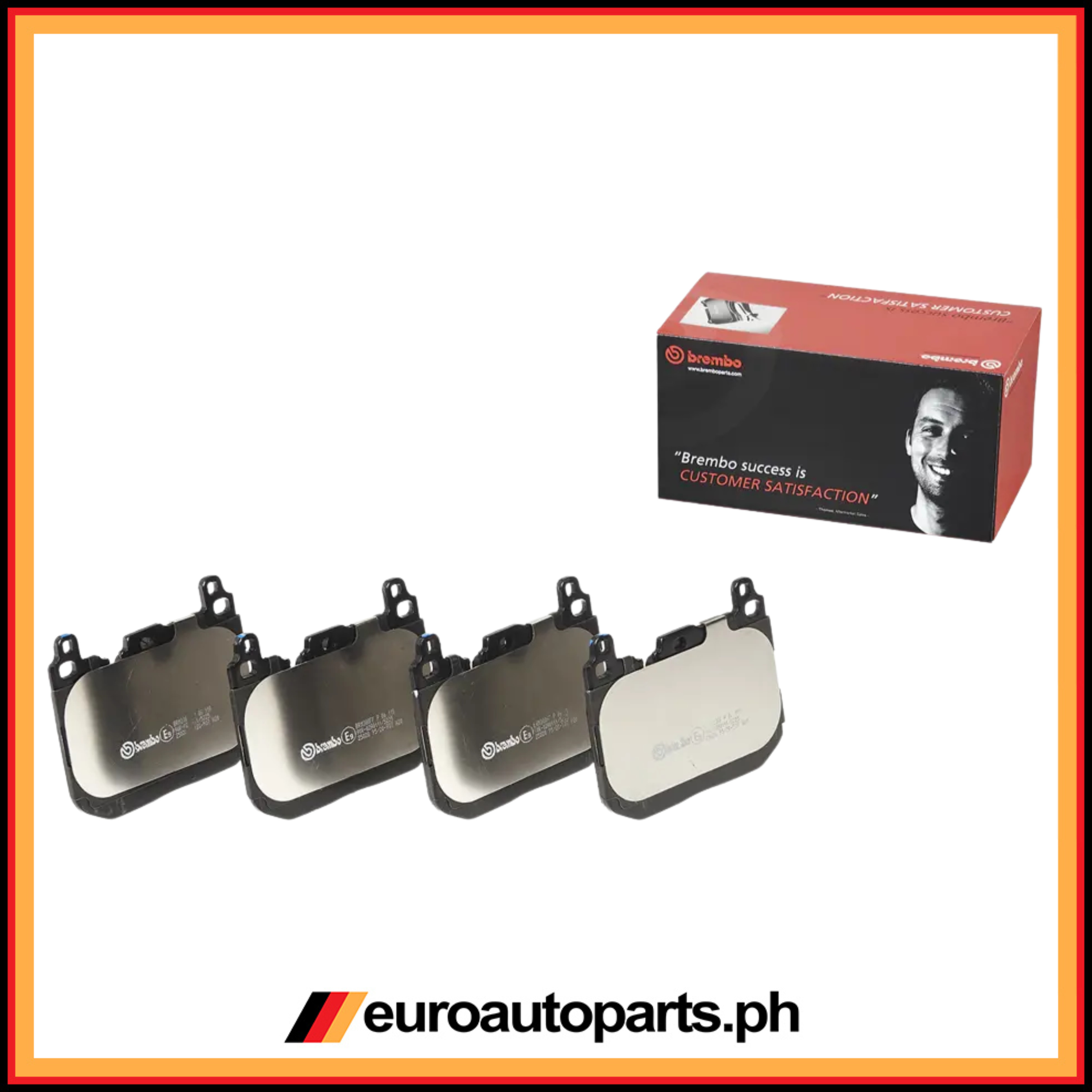 Brake Pad / Front / 34 10 6 889 266 / Brembo / BMW