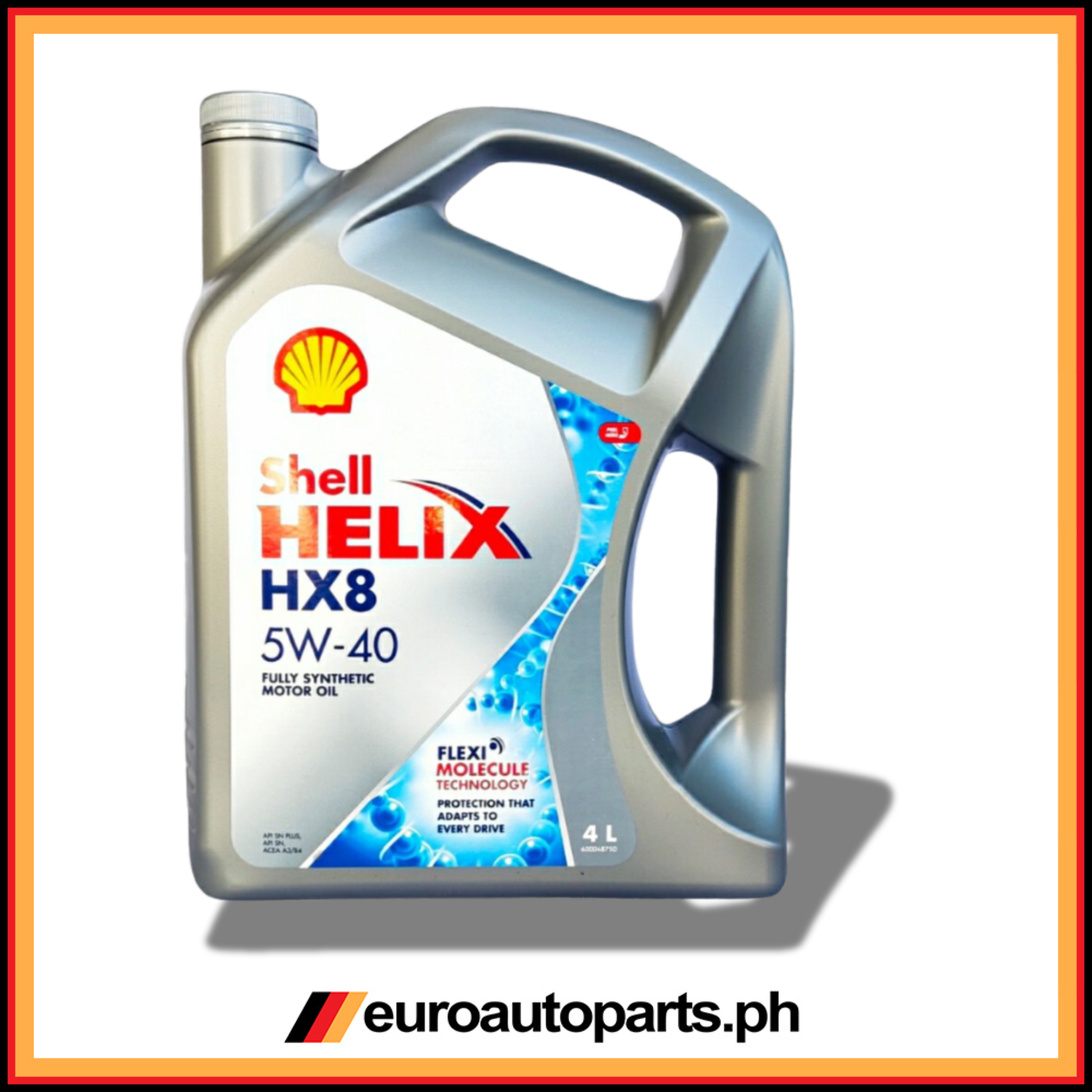 Engine Oil (Fully Synthetic 4 LTRS)/HX8/Shell/Lubricant