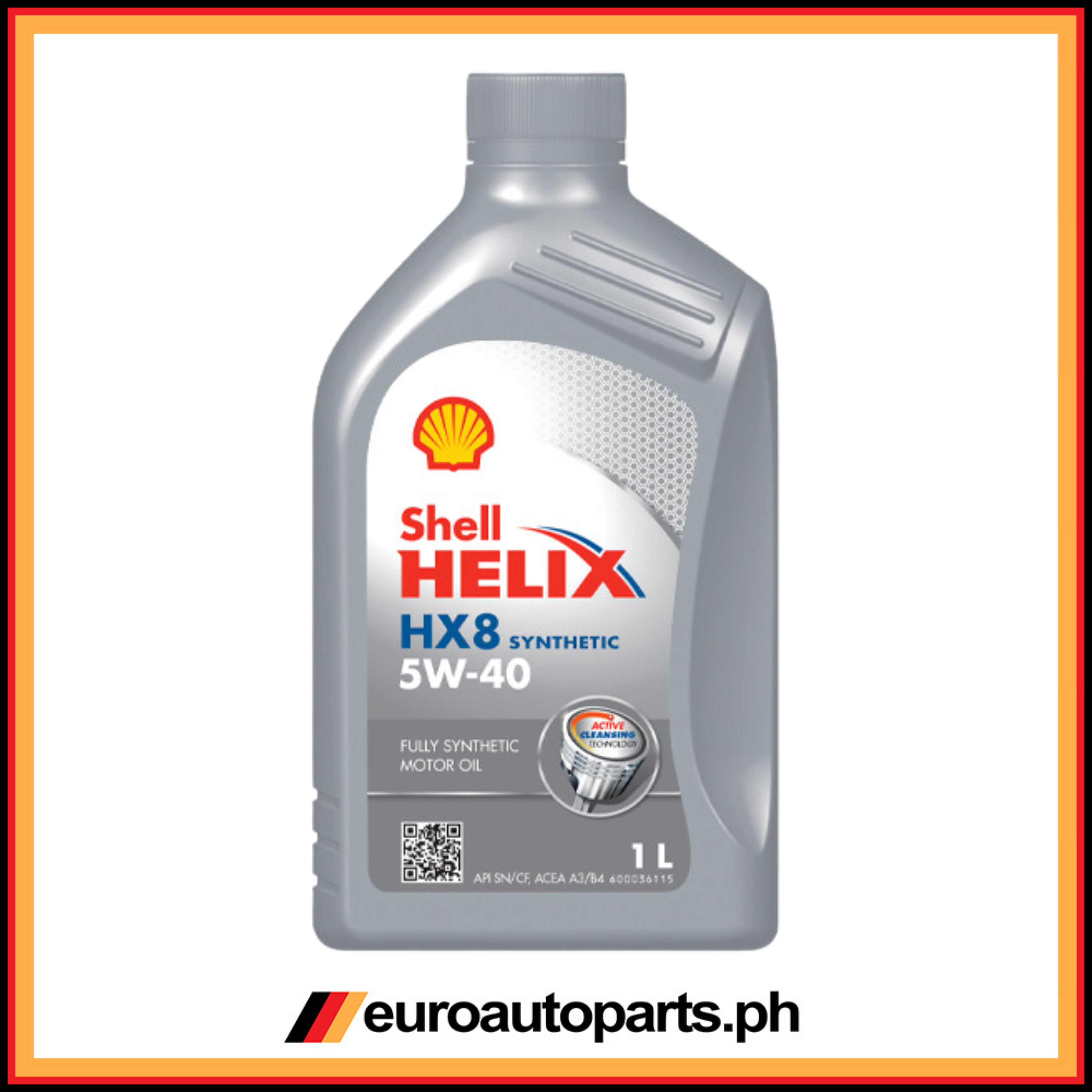 Engine Oil (Fully Synthetic 1 LTR)/HX8/Shell/Lubricant