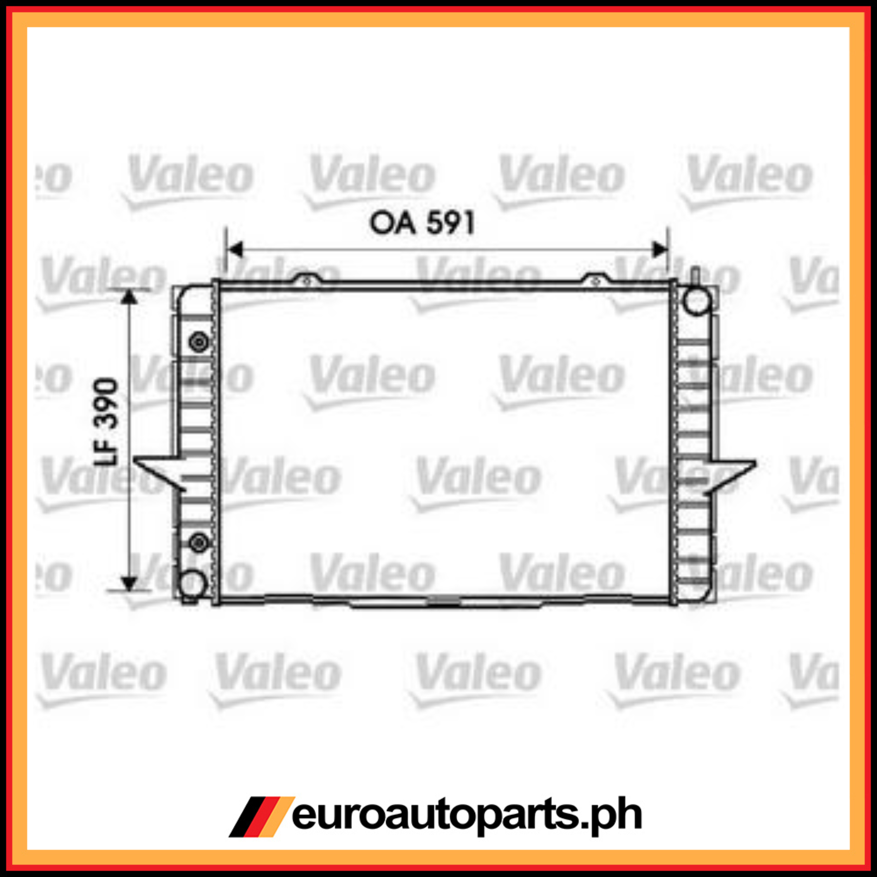 Radiator Assy/1335430/Valeo/Volvo