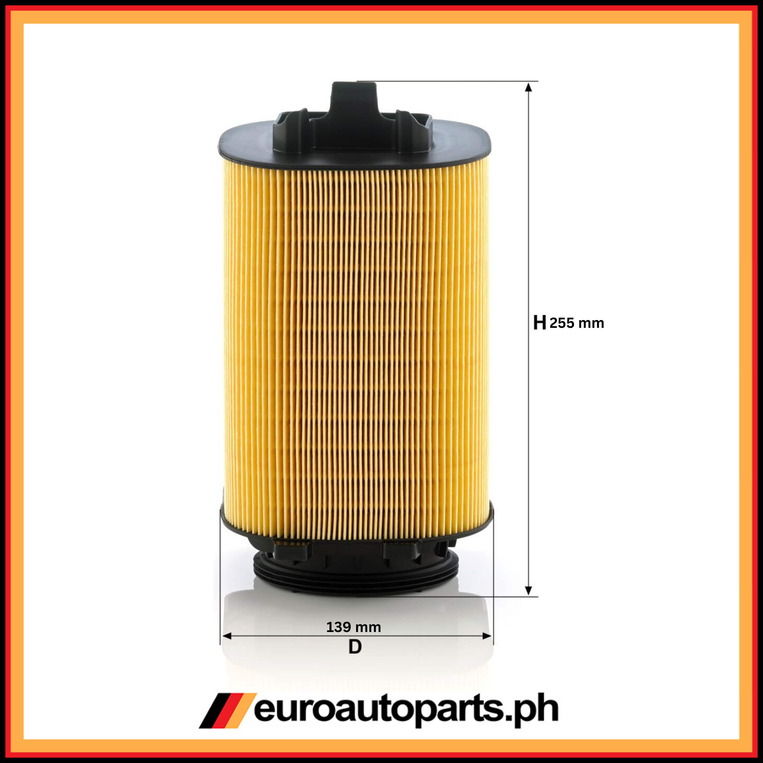 Air Filter / 274 094 00 04 / Mann / Mercedes-Benz