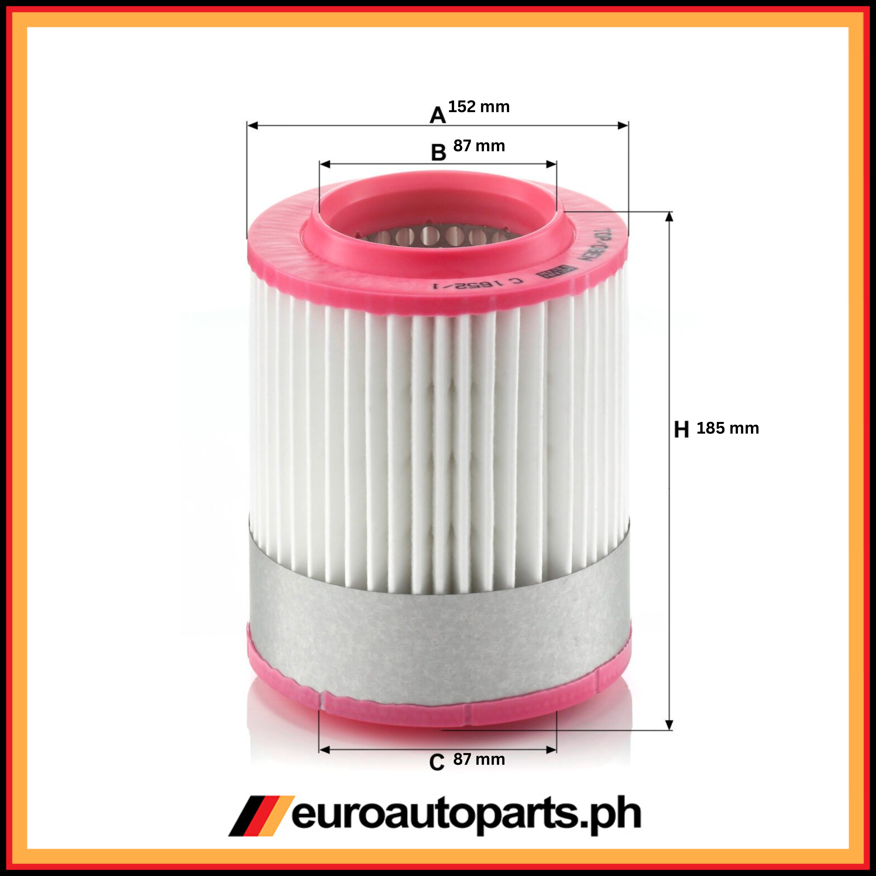 Air Filter / 4E0 129 620 E / Mann / Audi