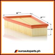 Air Filter / 270 094 00 04 / Mann / Mercedes-Benz