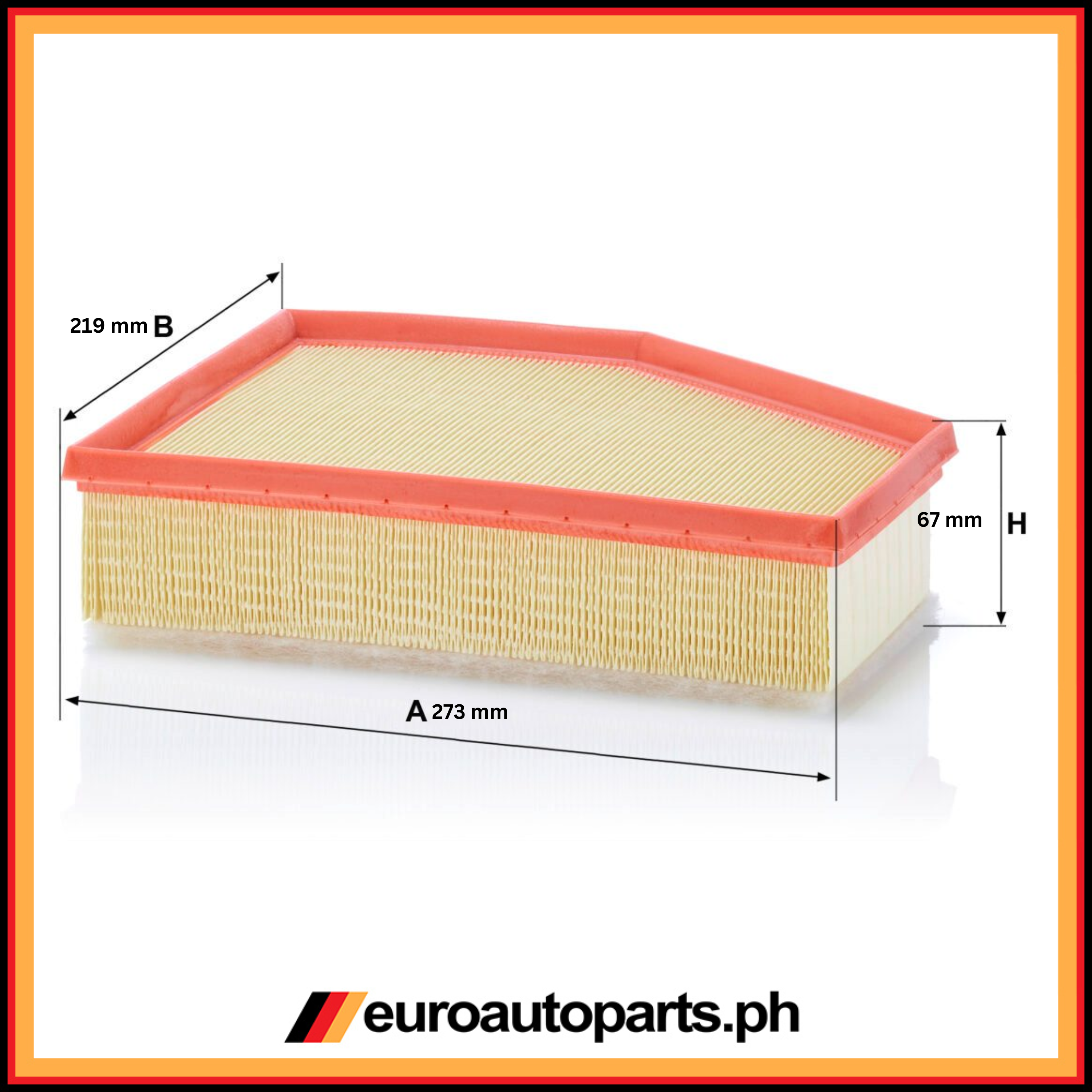 Air Filter / 13 71 8 577 170 / Mann / BMW