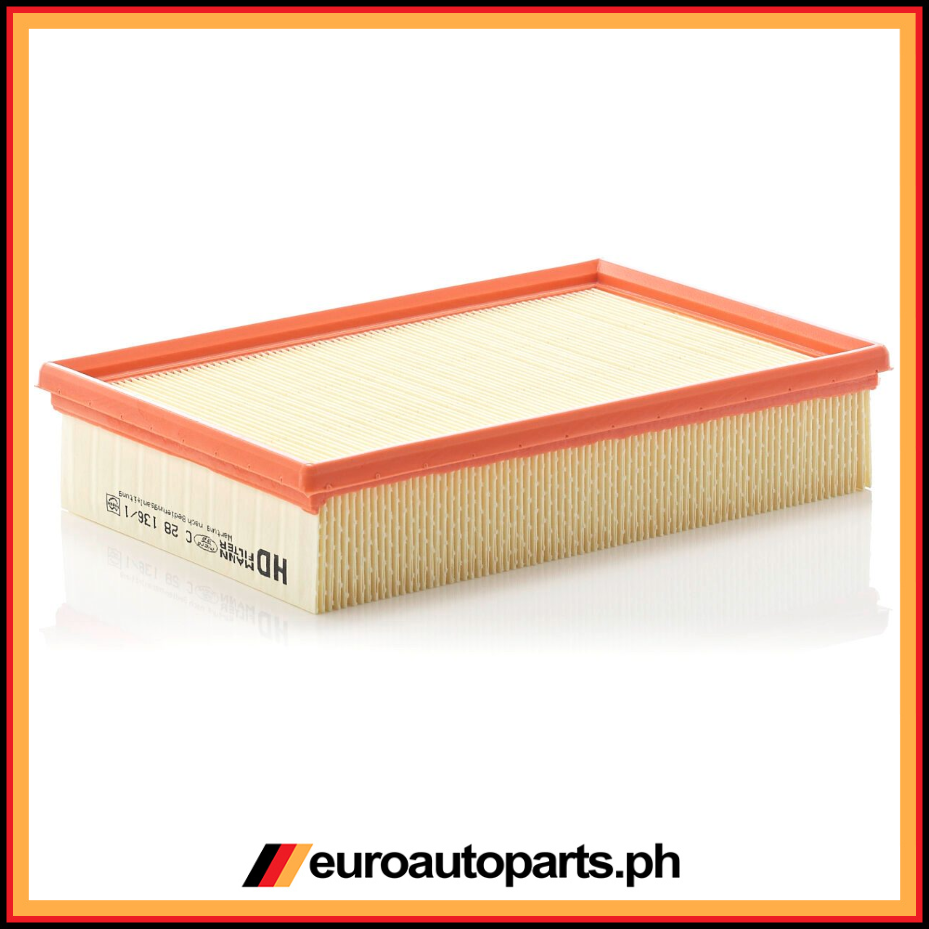 Air Filter / 1LO 129 620 / Mann / Volkswagen