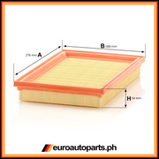 Air Filter / 13 72 1 491 749 / Mann / Mini Cooper