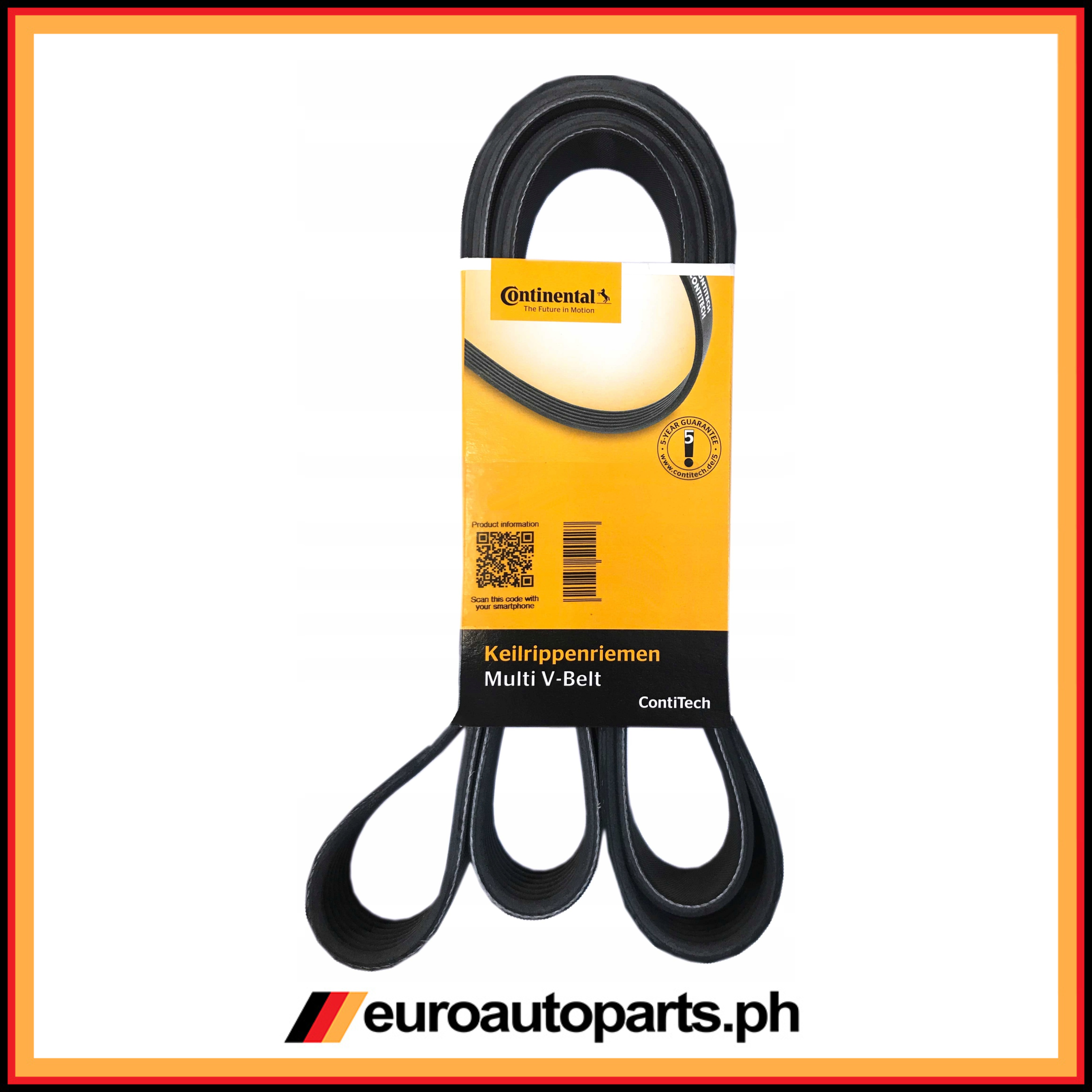 Aircon Belt / 11 28 7 512 762 / Contitech / BMW