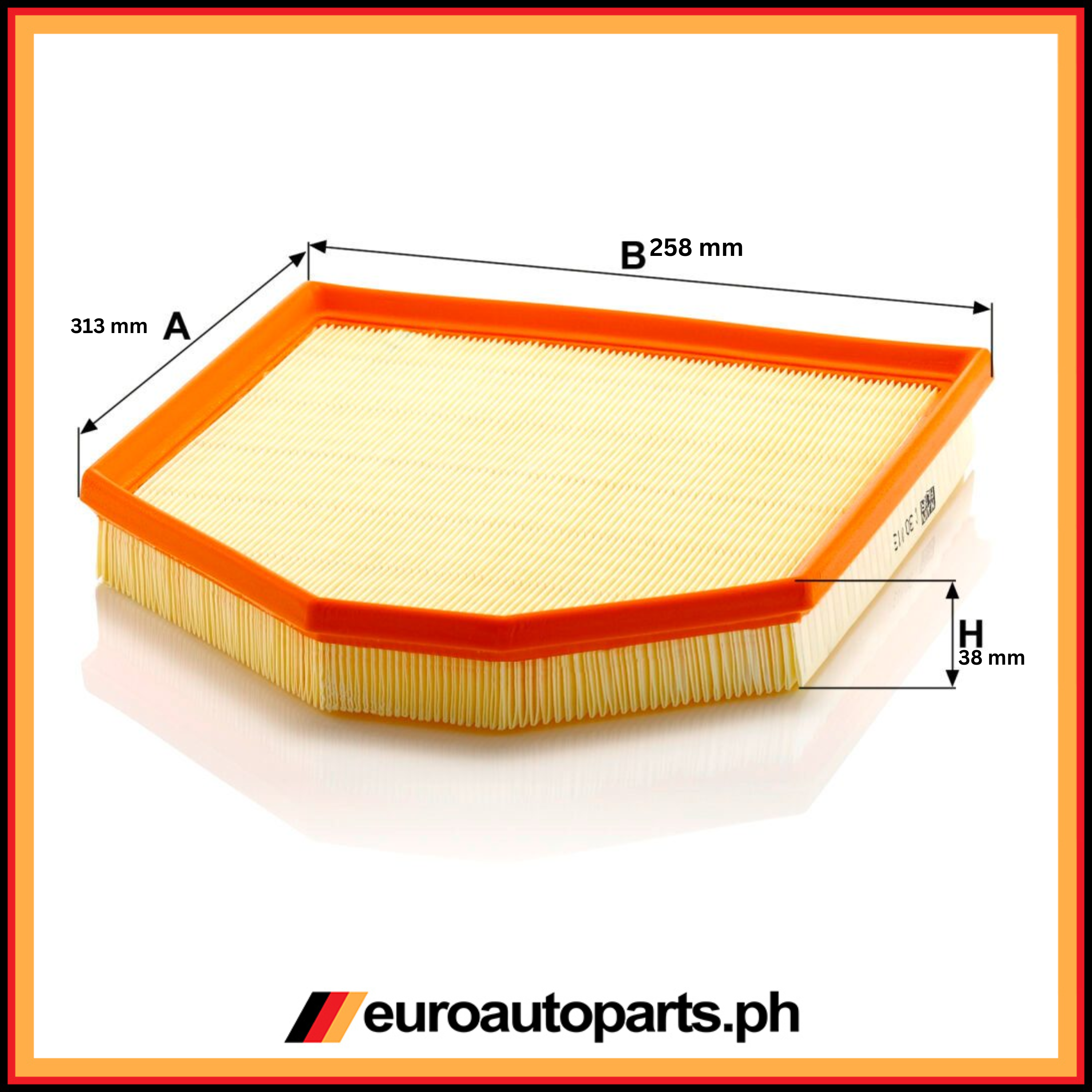 Air Filter / 13 71 7 601 868 / Mann / BMW