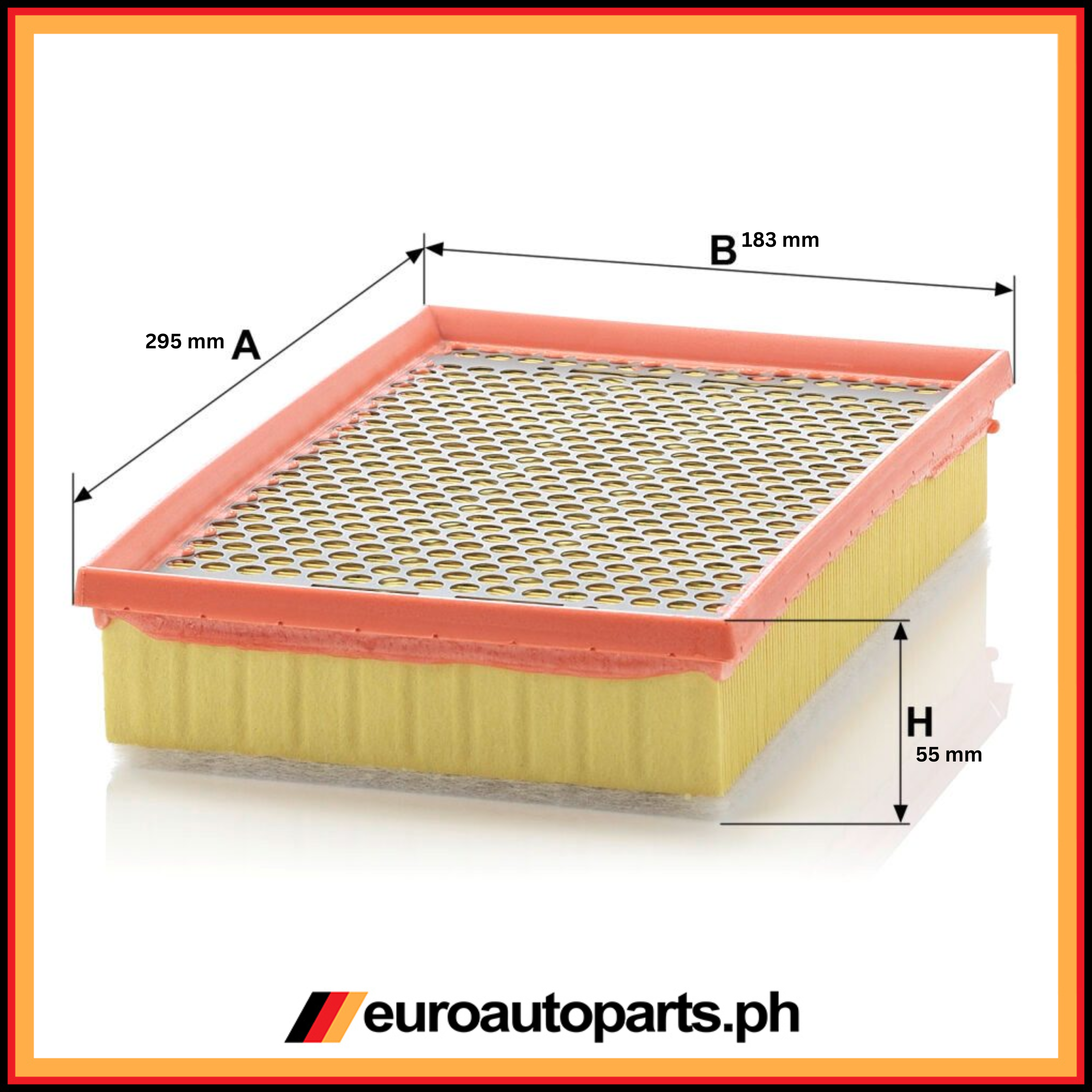 Air Filter / 13 71 7 514 832 / Mann / BMW