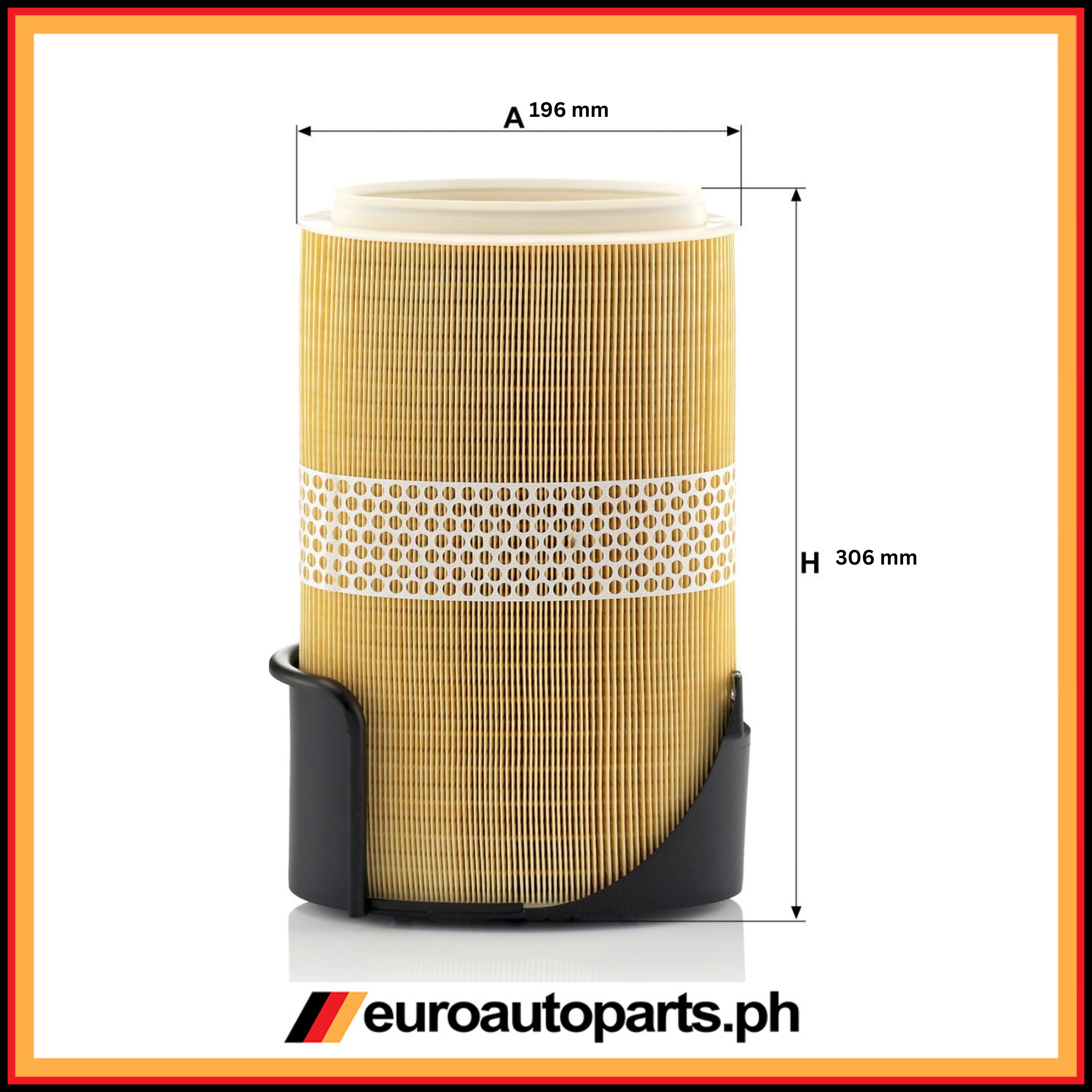 Air Filter / 987 110 133 00 / Mann / Porsche