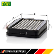 Cabin Filter / 211 830 08 18 / Mann Brand / MBenz