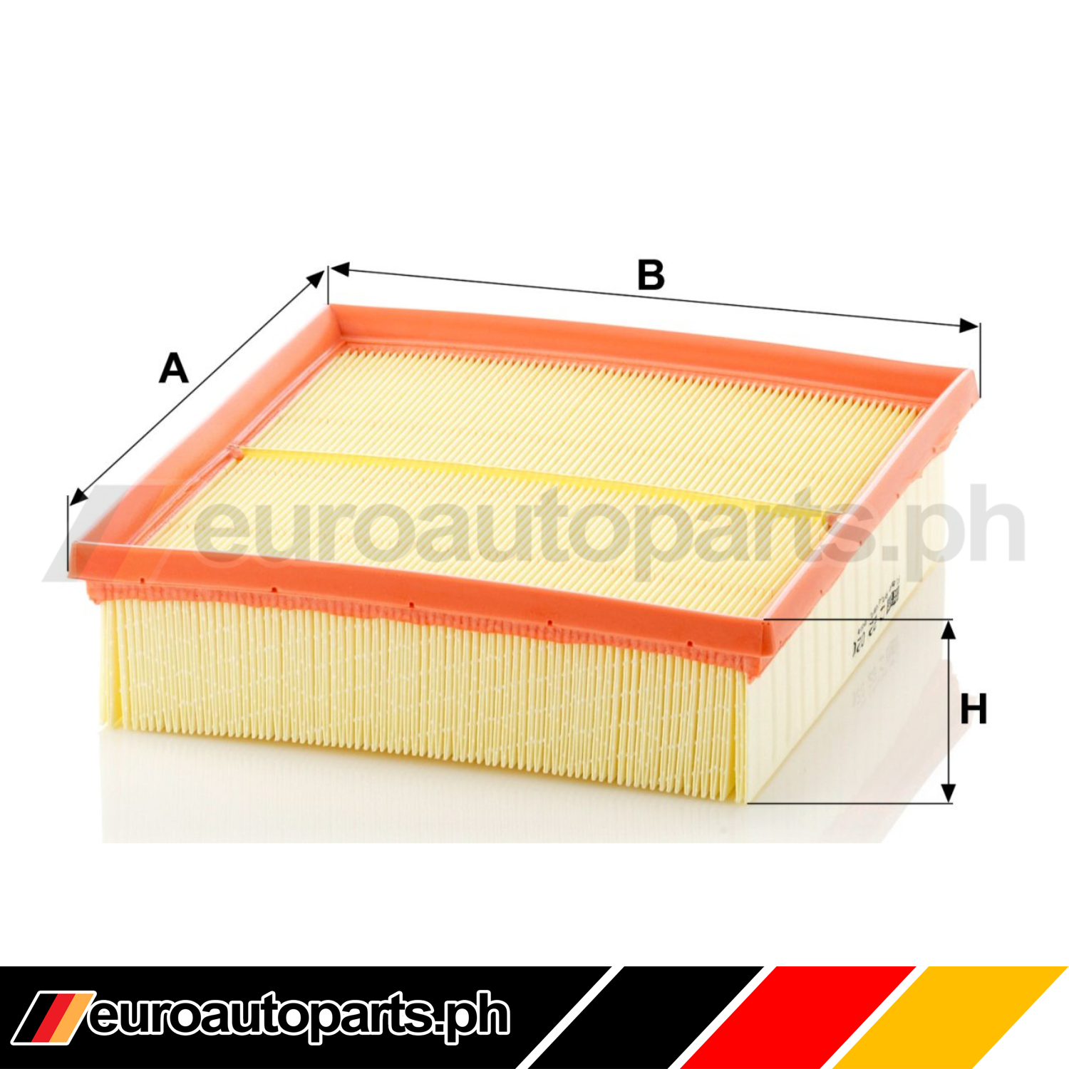 Air Filter / 651 094 02 04 / Brand Mann / Mbenz