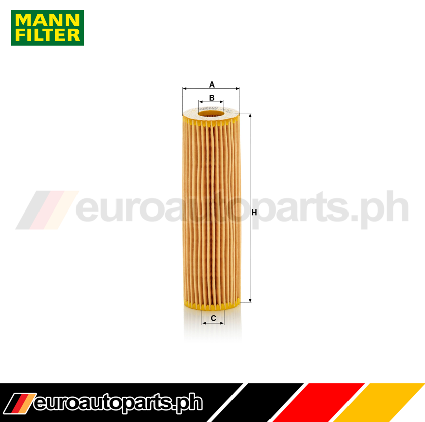 Oil Filter / 271 180 00 09 / Brand Mann / Mbenz