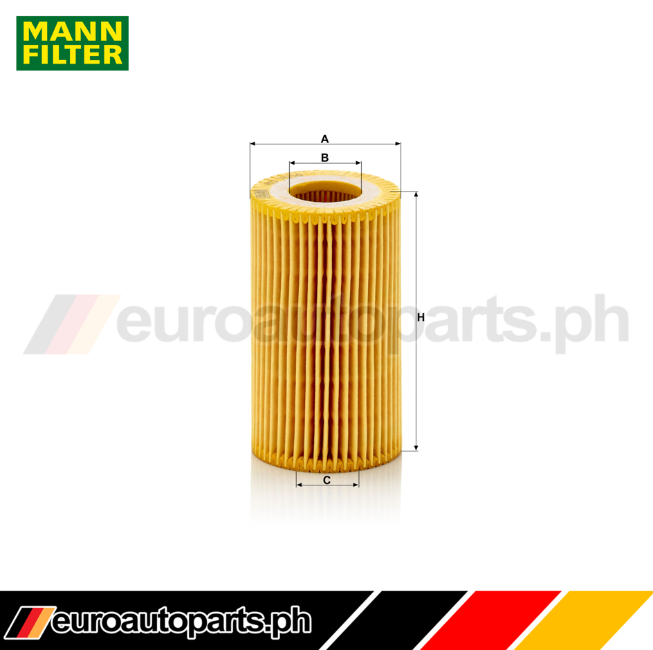 Oil Filter / 651 180 00 09 / Brand Mann / Mbnez