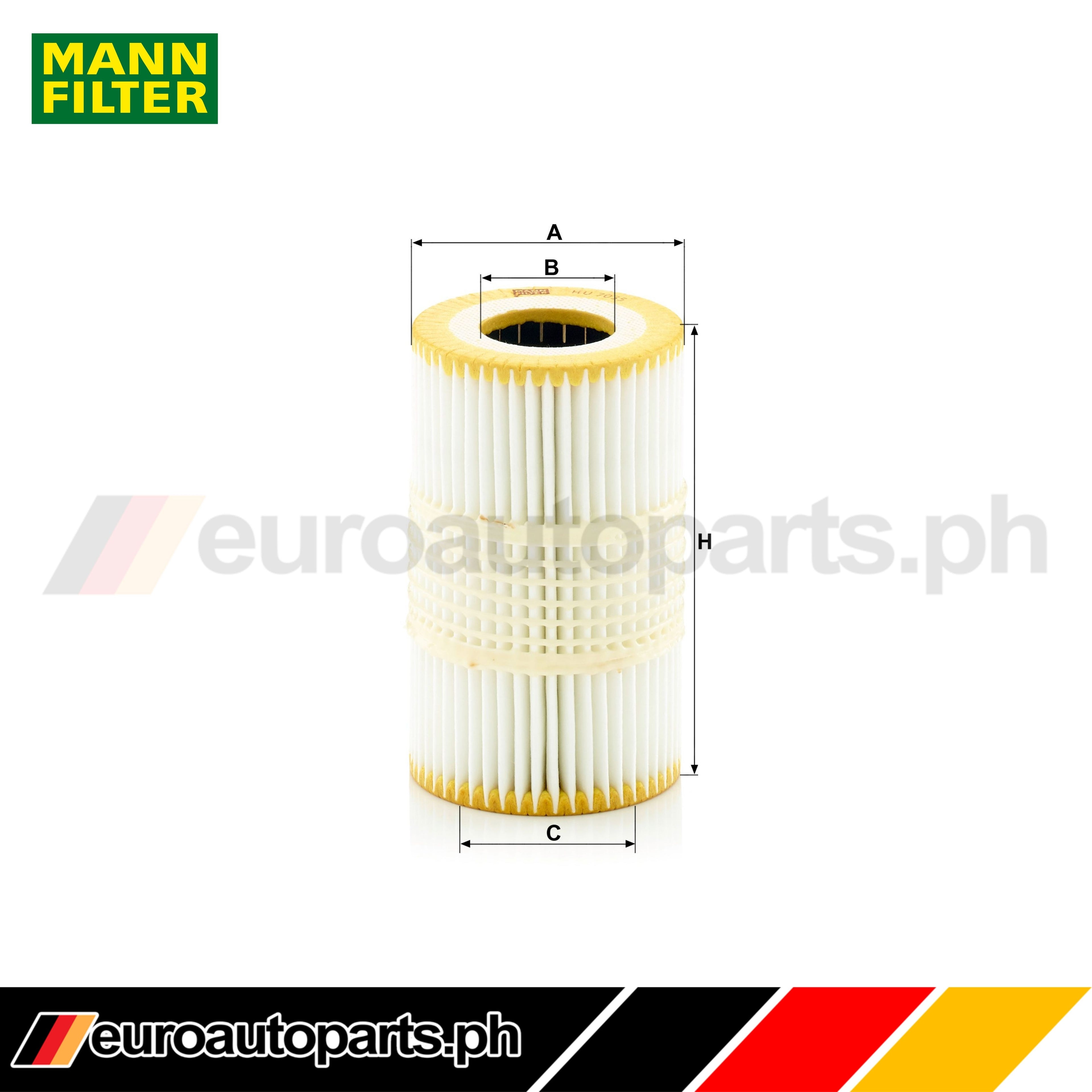 Oil Filter / 06E 115 562 E / Brand Mann / Audi