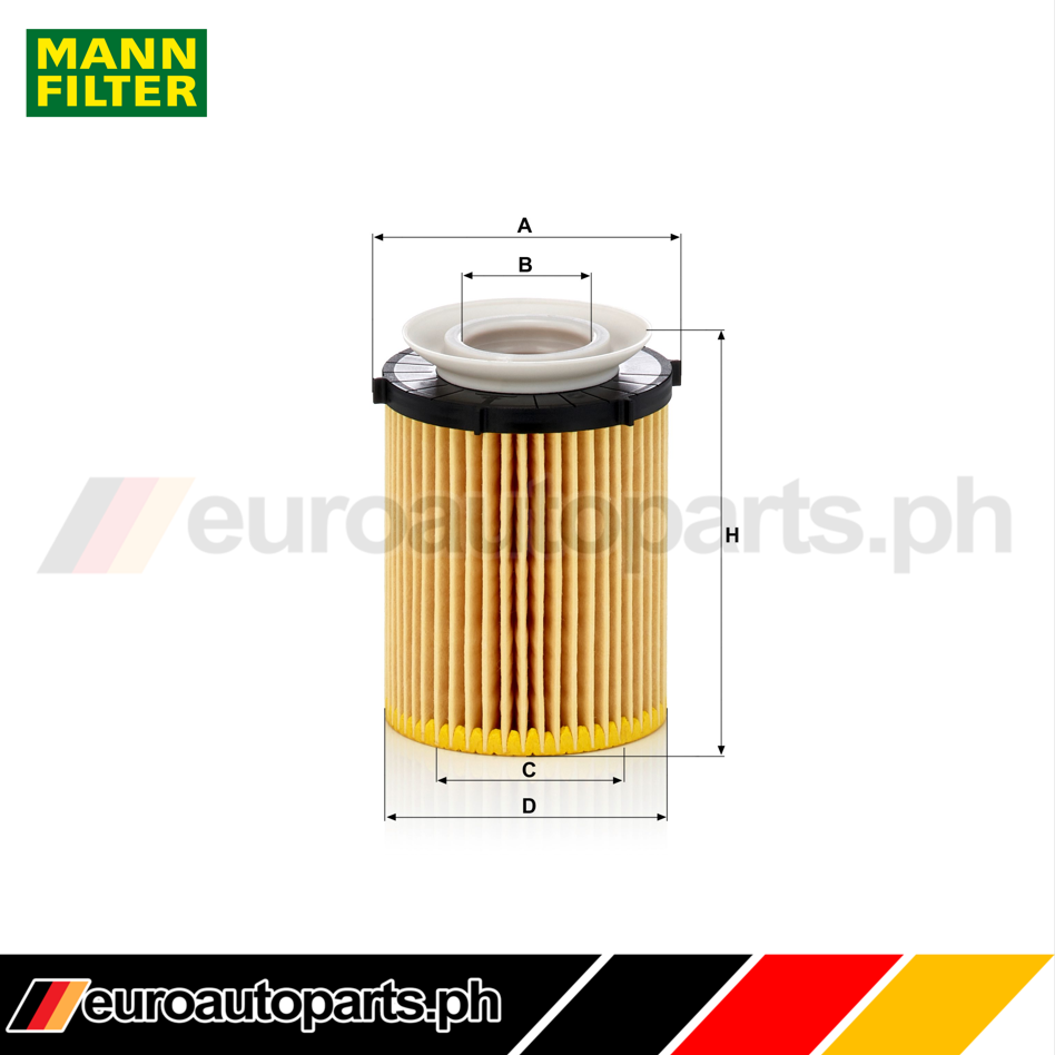 Oil Filter / 270 180 01 09 / Brand Mann / Mbenz