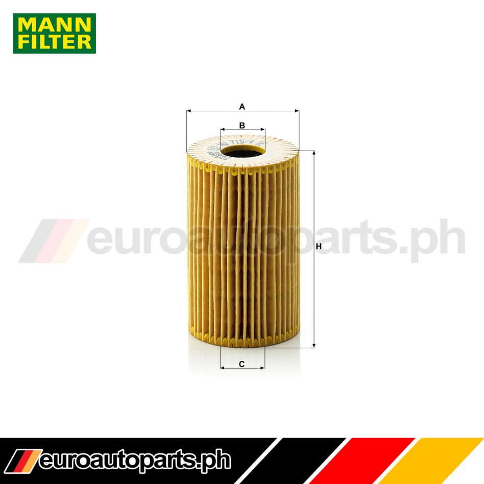 Oil Filter / 11 42 1 716 192 / Brand Mann / BMW