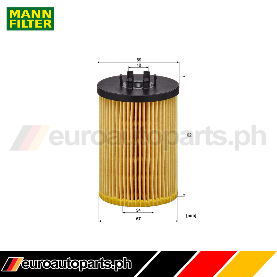 Oil Filter / 11 42 7 511 161 / Brand Mann / BMW