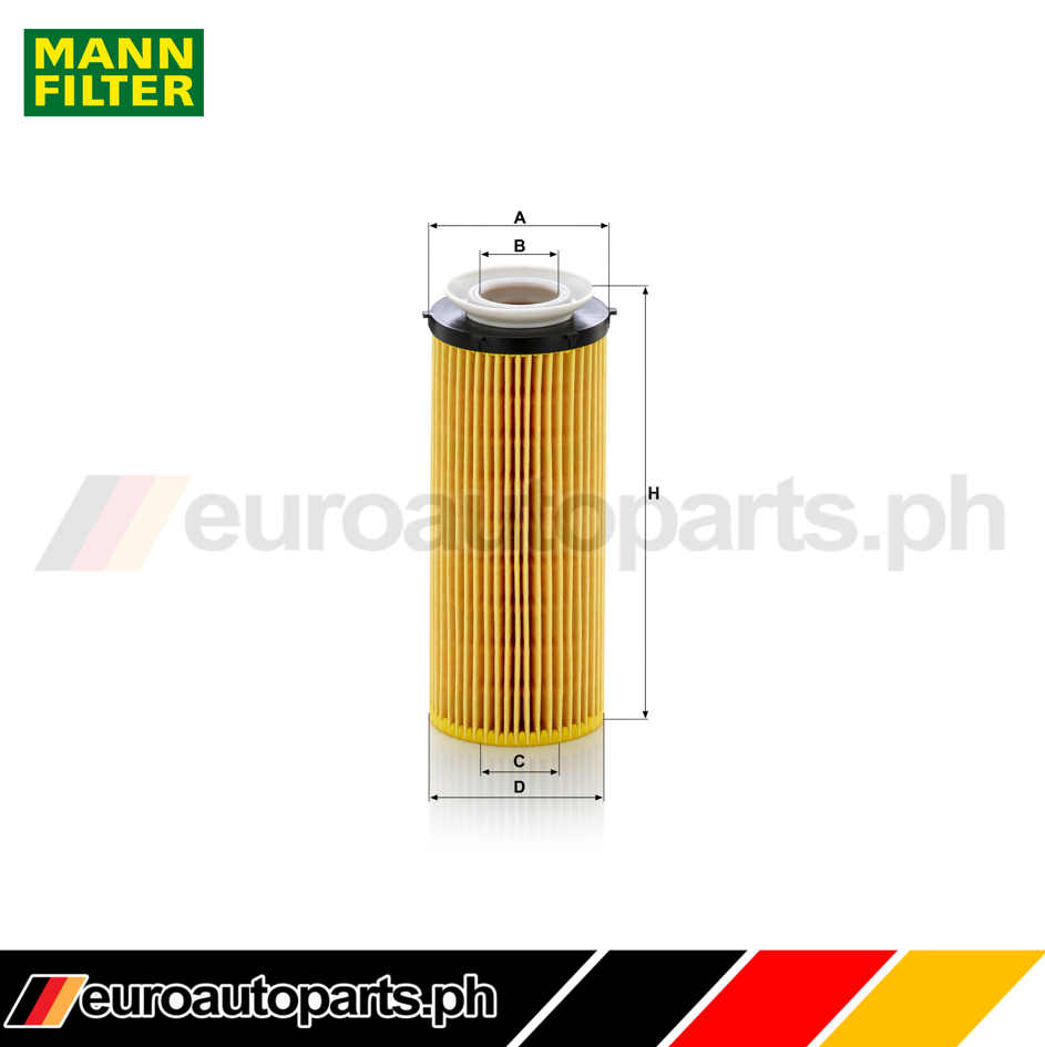 Oil Filter / 11 42 7 808 443 / Brand Mann / BMW