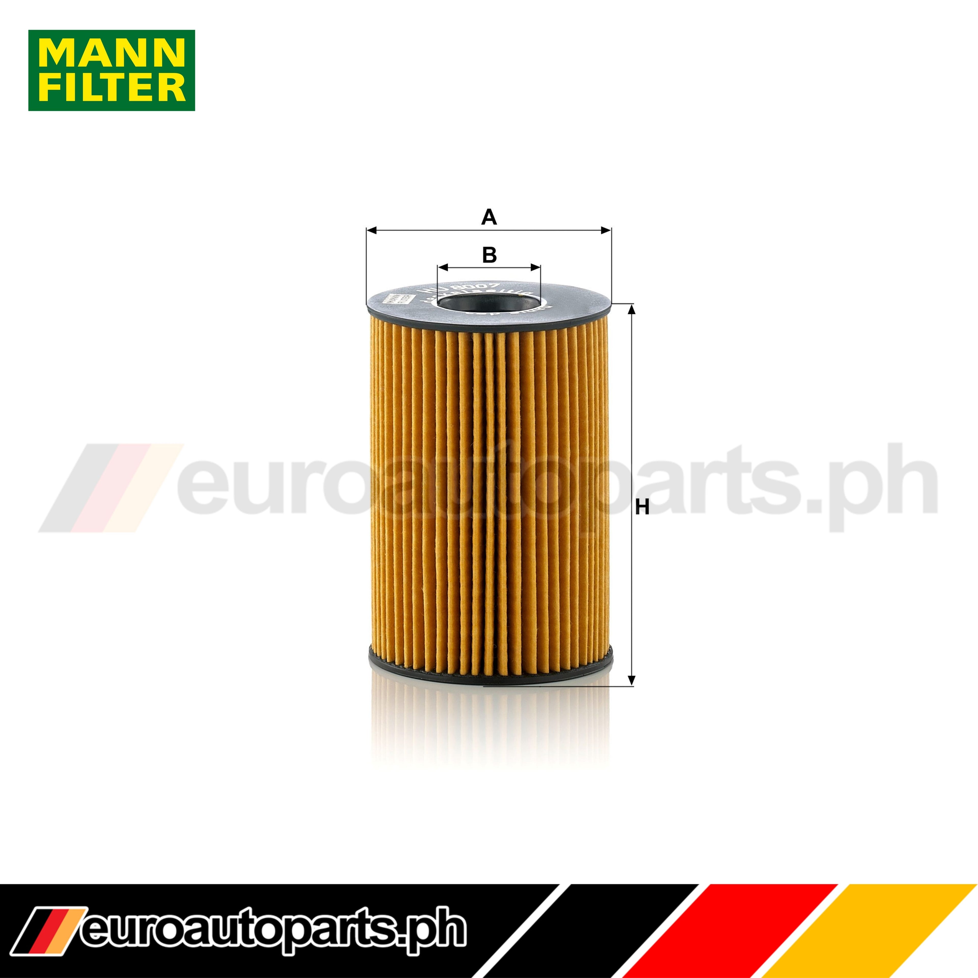 Oil Filter / 11 42 7 583 220 / Brand Mann / BMW