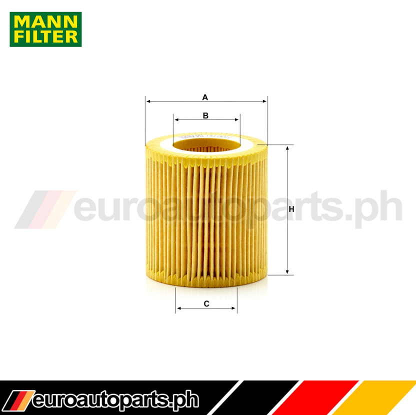 Oil Filter / 11 42 7 854 049 / Brand Mann / BMW