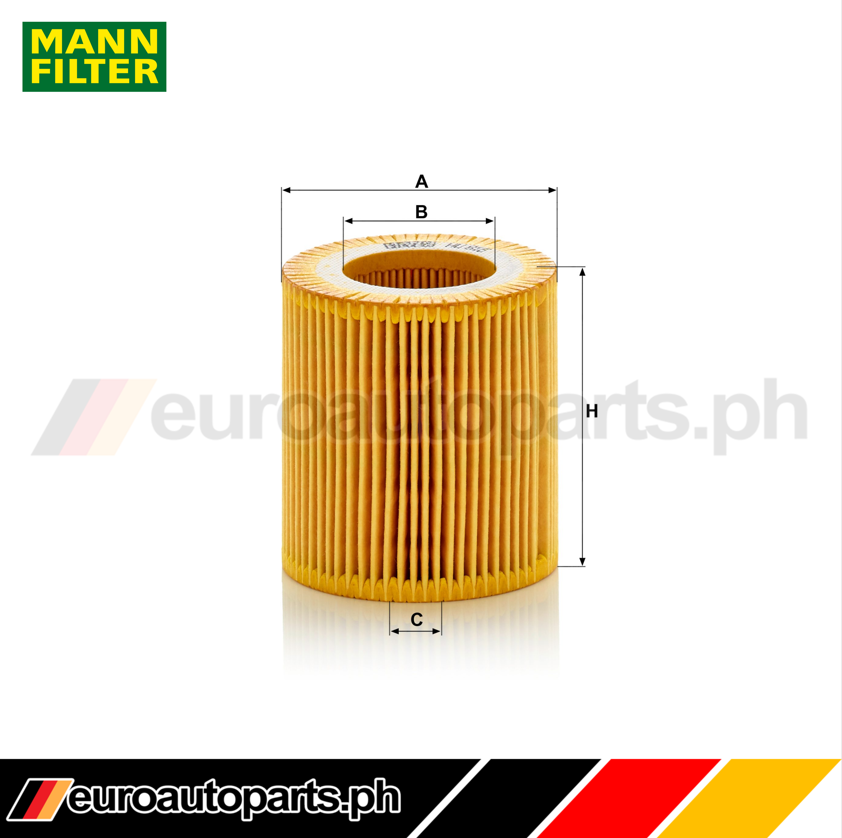 Oil Filter / 11 42 7 566 327 / Brand Mann / BMW