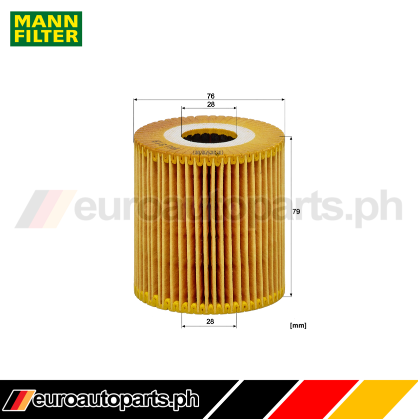 Oil Filter / 1275810 / Brand Mann / Volvo