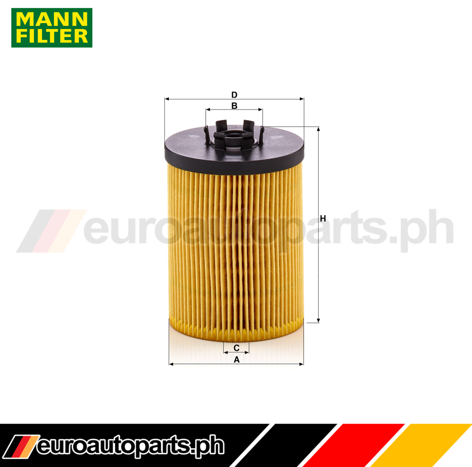 Oil Filter / 11 42 7 542 021 / Brand Mann / BMW