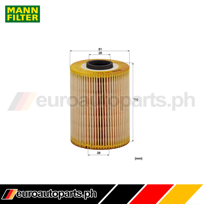 Oil Filter / 11 42 1 730 389 / Brand Mann / BMW