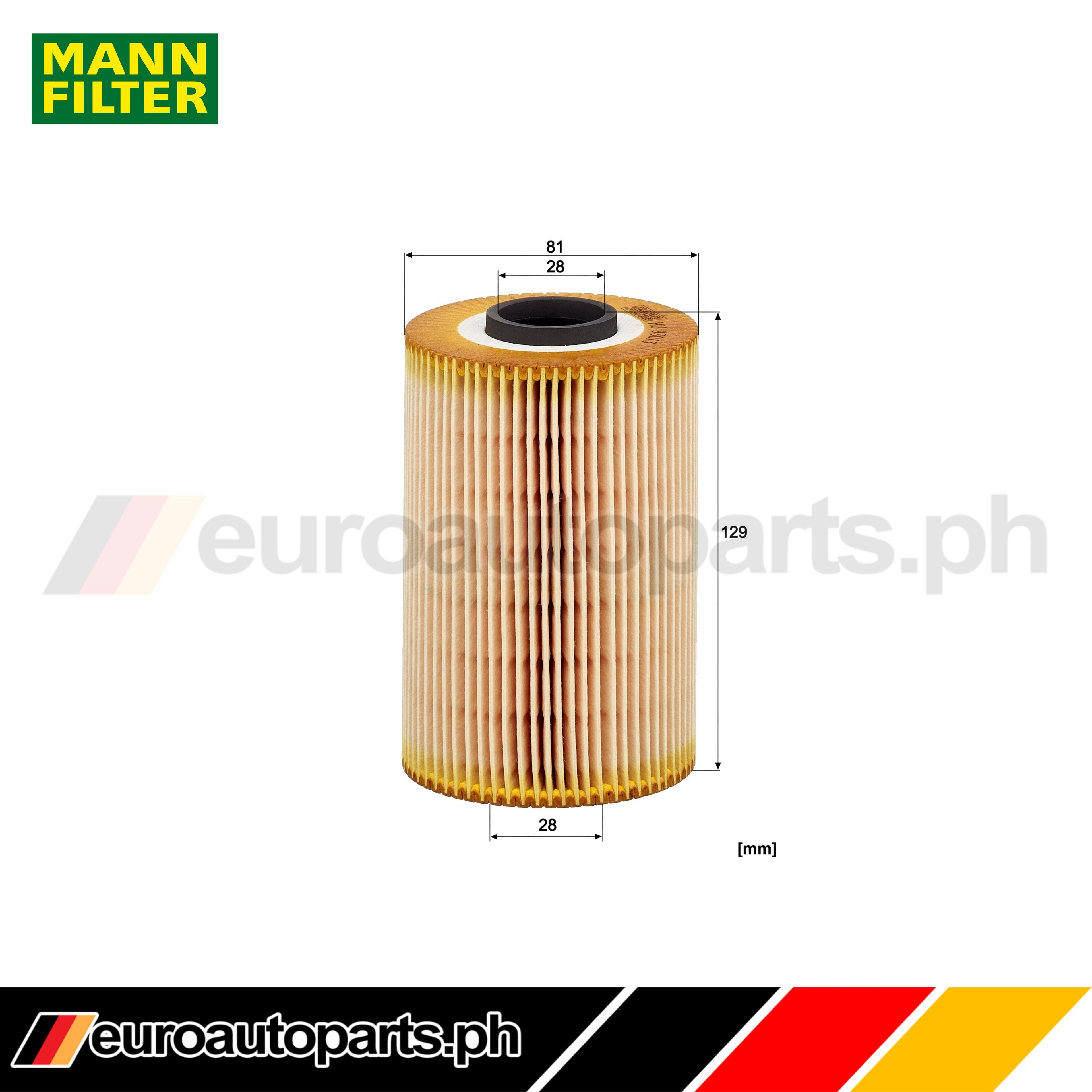 Oil Filter / 11 42 9 063 138 / Brand Mann / BMW