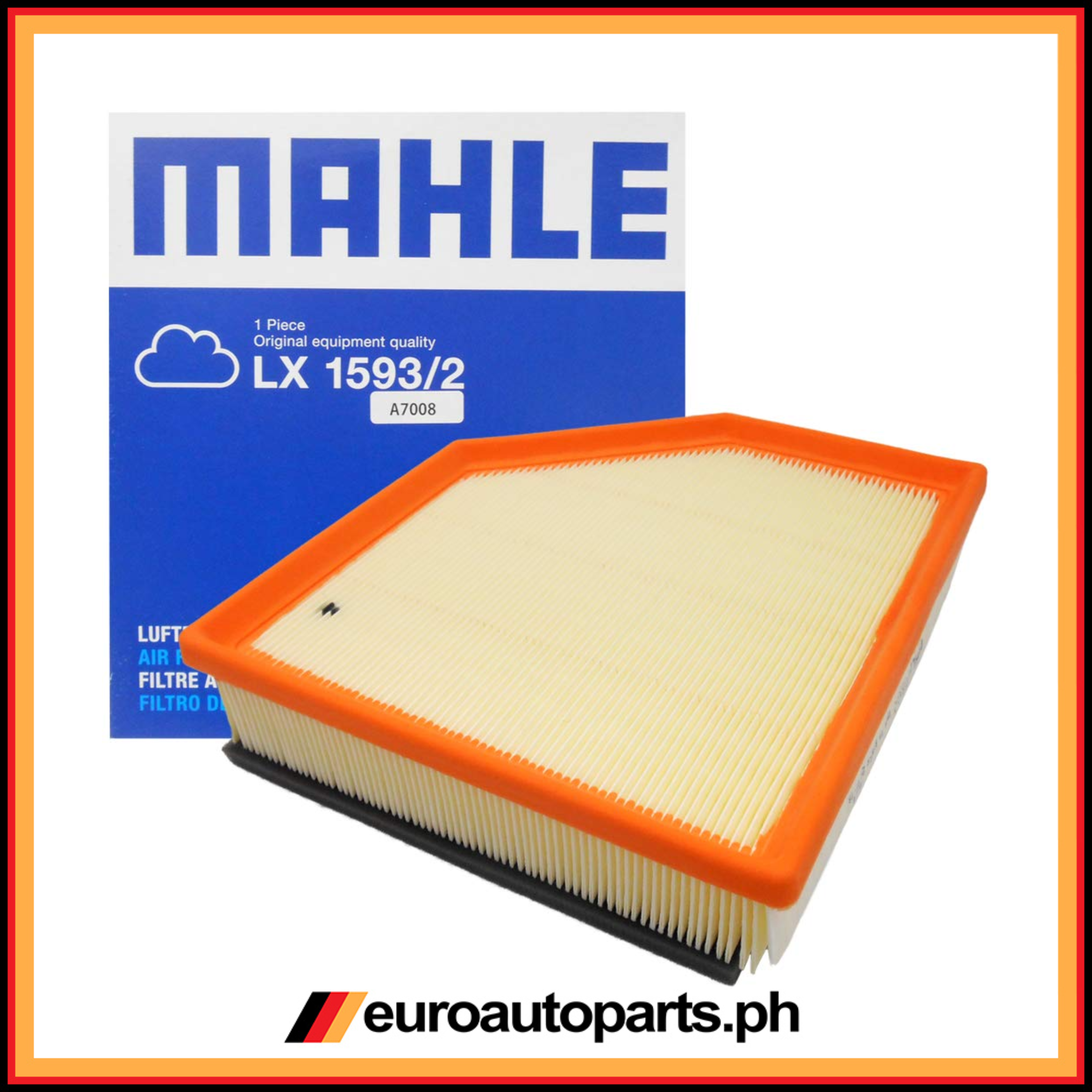 Air Filter / 30745344 / Mahle / Volvo